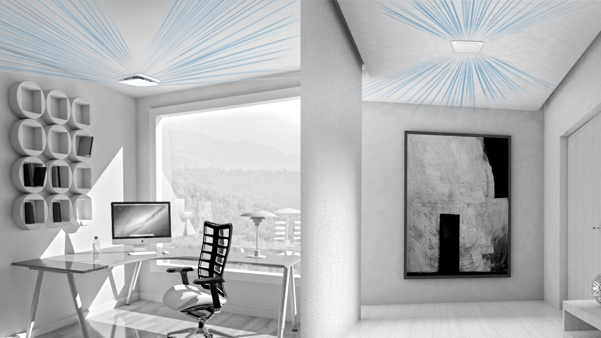 Bouche VMC design DBO extra-plate Diam.80 mm - S&P - 3