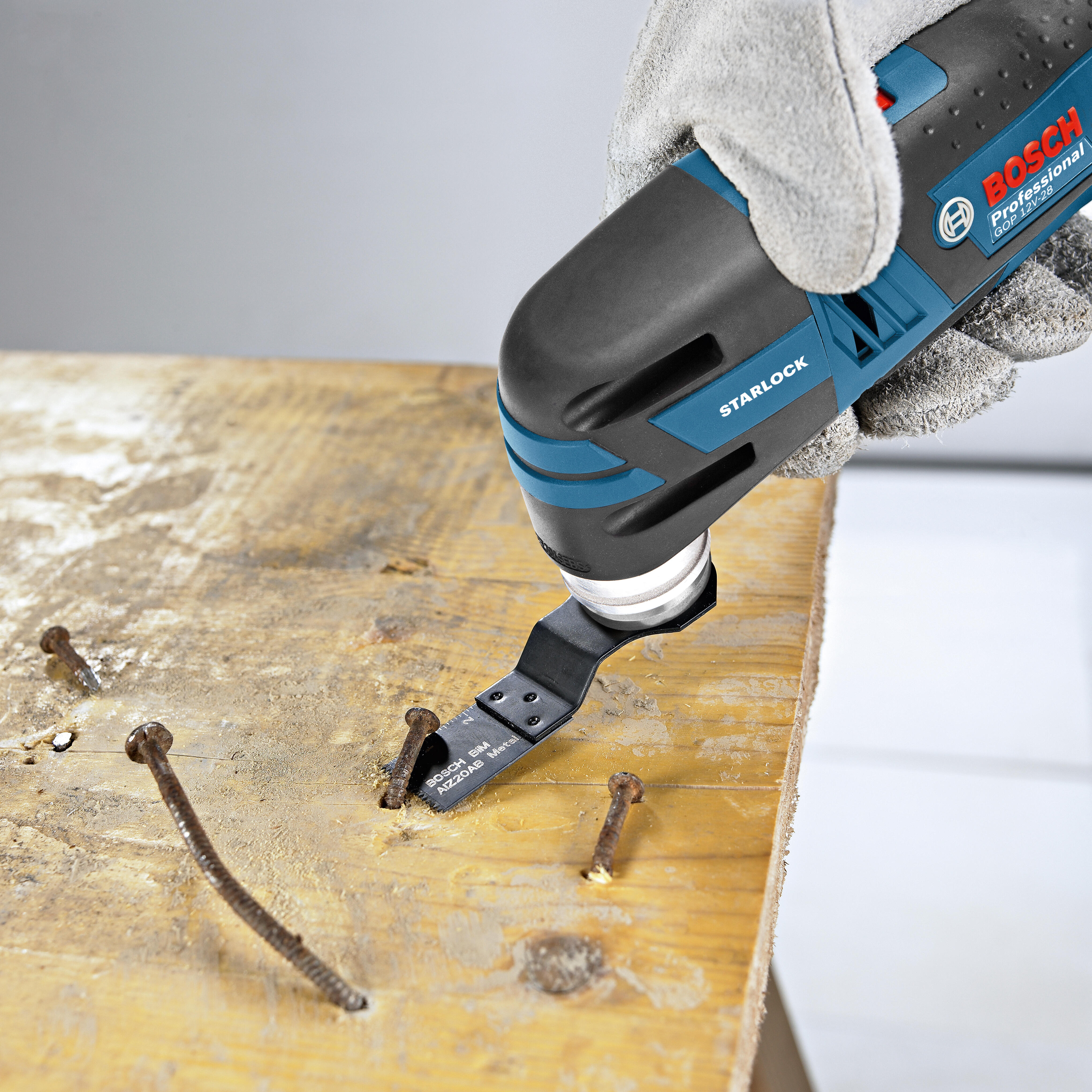 Outils multifonction - découpeur ponceur solo Click&Go + L-BOXX - BOSCH PROFESSIONAL GOP 12V-28 06018B5002 - 4