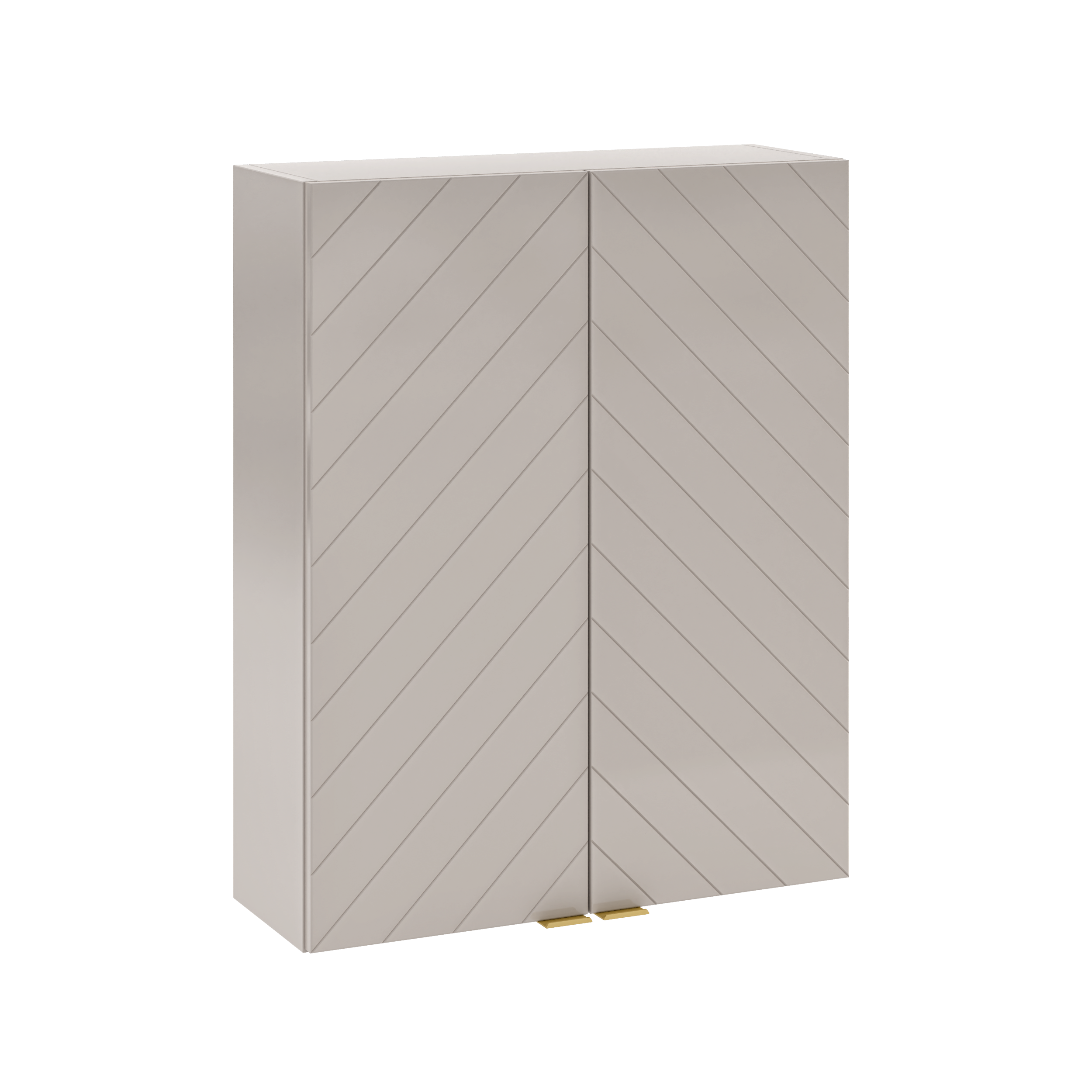Szafka łazienkowa wisząca Vixana 60x21.6x74.7 cm kaszmir Mirano - 9