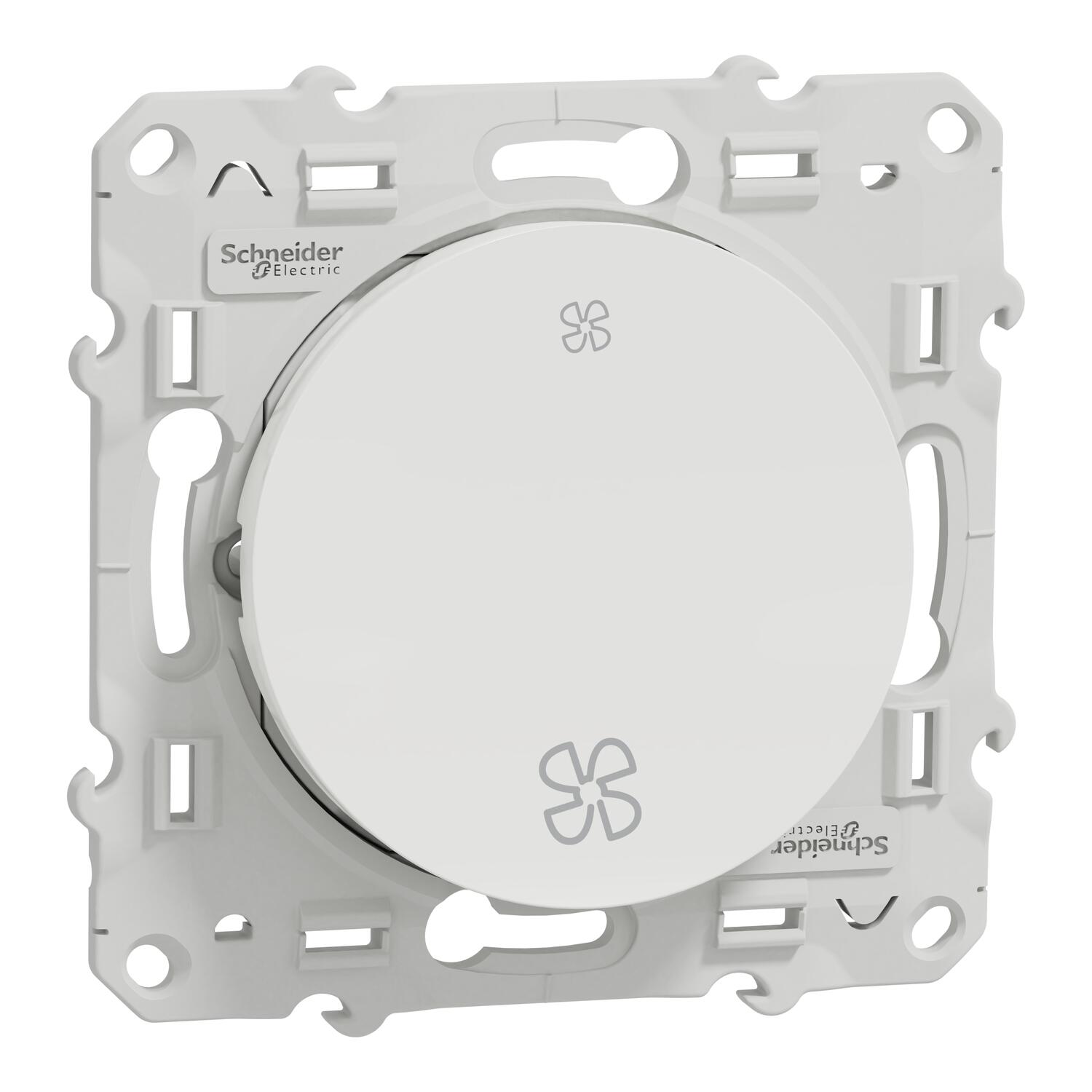 Interrupteur vmc à assembler Odace, SCHNEIDER ELECTRIC, blanc - 11