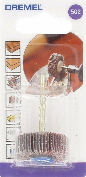 Polissoir à lamelles grain 80 Diam.9,5 mm - DREMEL  - 4