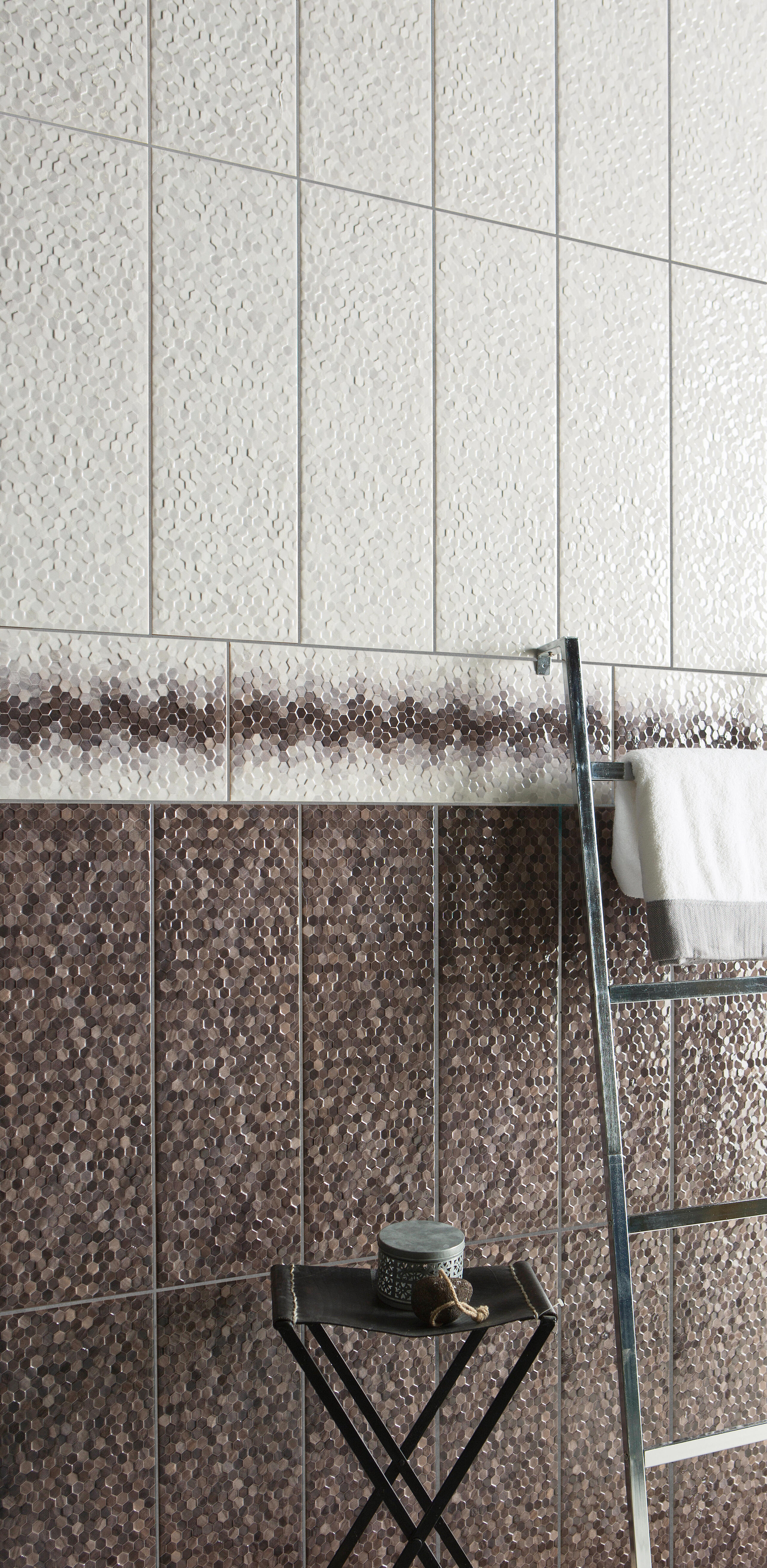 Faïence gris l.20 x L.60 cm - 2