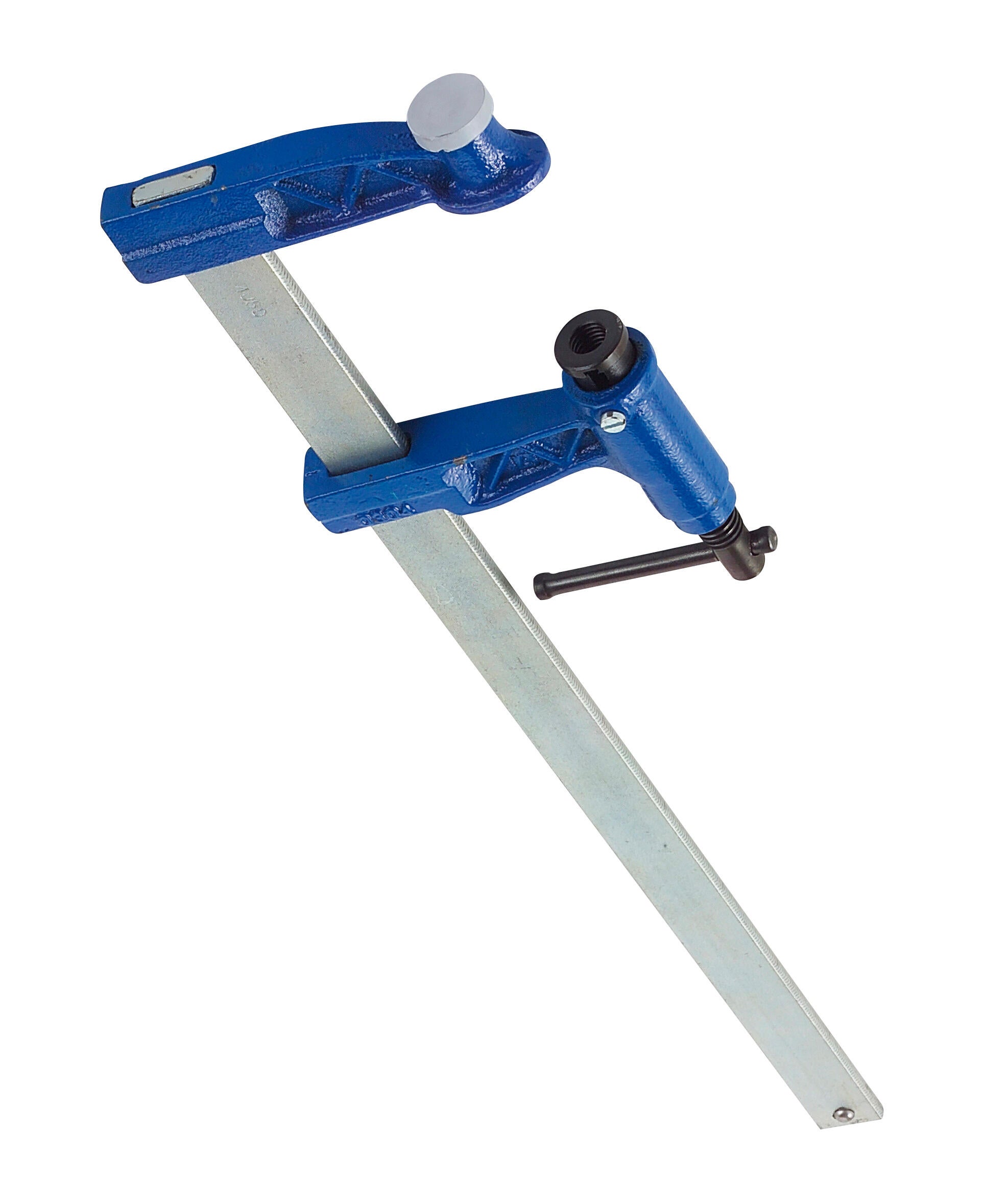 Serre-Joint à Pompe Menuisier 35 X 8 Mm - Mâchoires Fonte D'Acier, Rail 2000 Mm Puissant