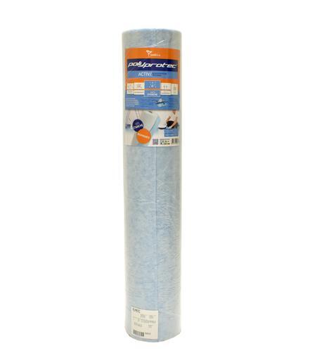 Bâche de protection peinture plastique réutilisable l.1 m x L.25 m Polyprotec activ - TRAMICO - 2