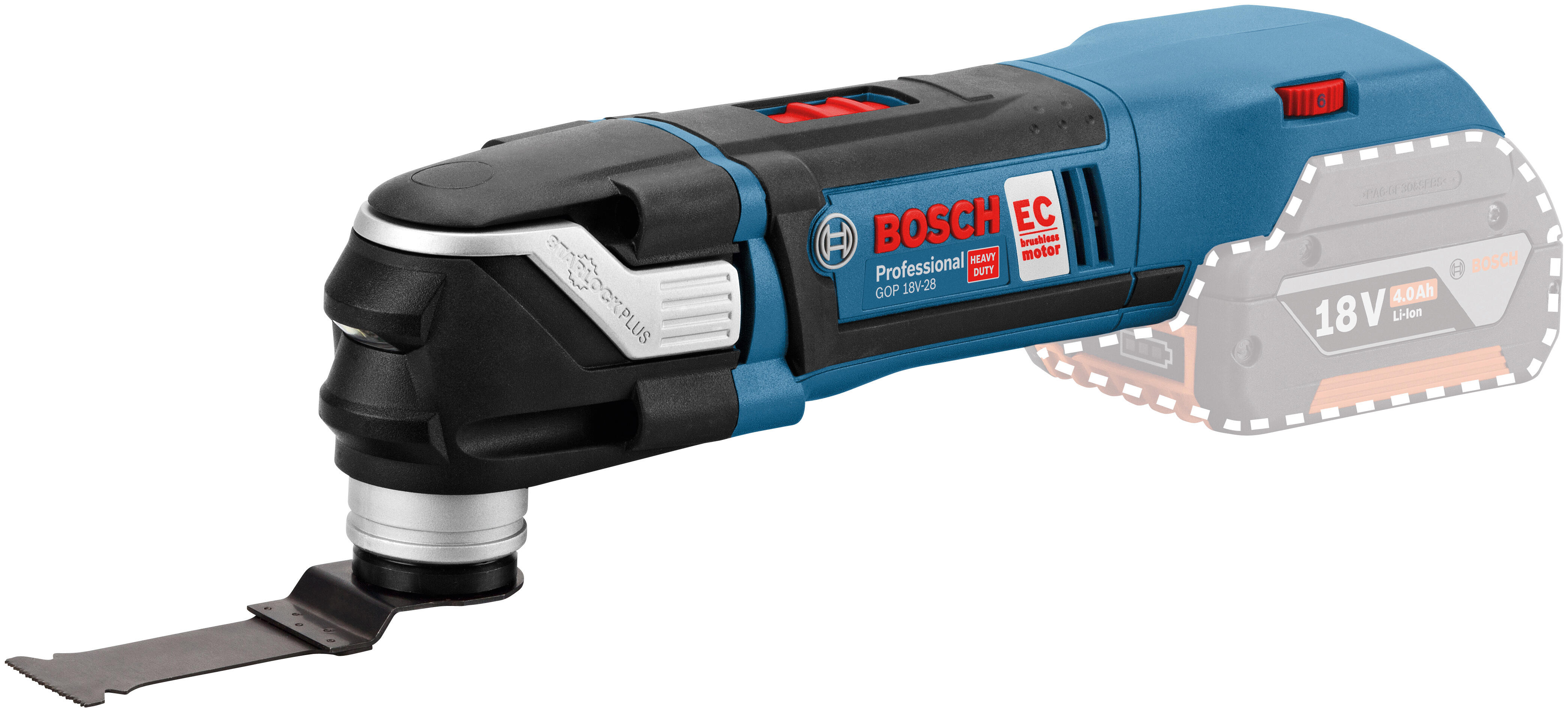 Découpeur ponceur GOP 18 V-28 L-Box sans batterie ni chargeur - 06018B6001 BOSCH PROFESSIONAL - 8