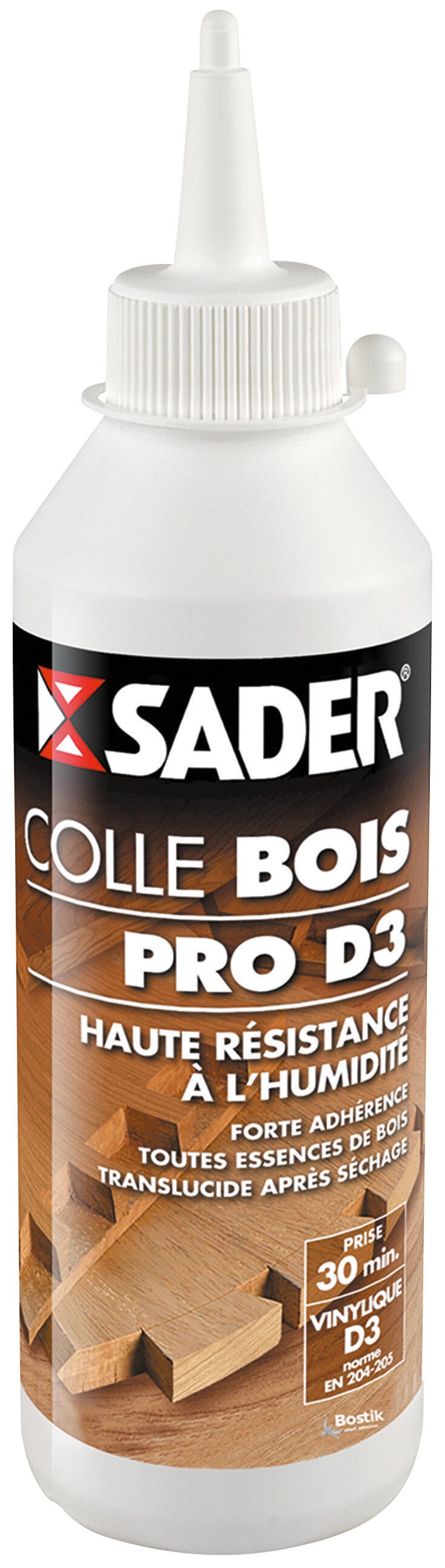 Colle bois pro D3 750 g - SADER - 2