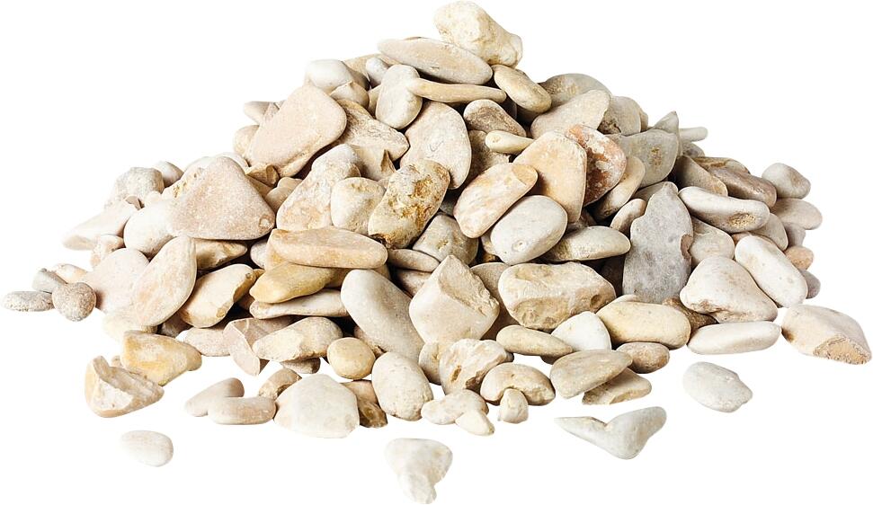 Sac gravillon décoratif calcaire blanc, 25 kg - 3