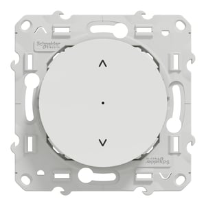 Interrupteur volet roulant connecté zigbee Wiser Odace, SCHNEIDER ELECTRIC blanc