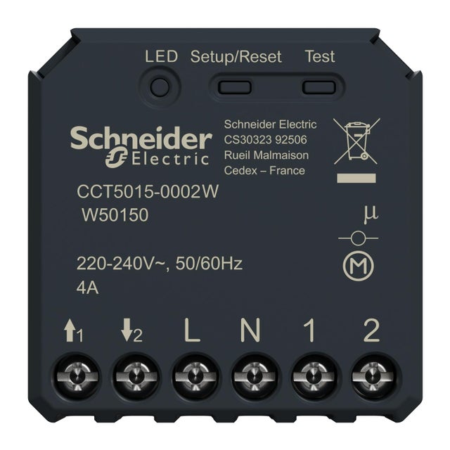 Micromodule connecté zigbee pour volet roulant Wiser, SCHNEIDER ELECTRIC