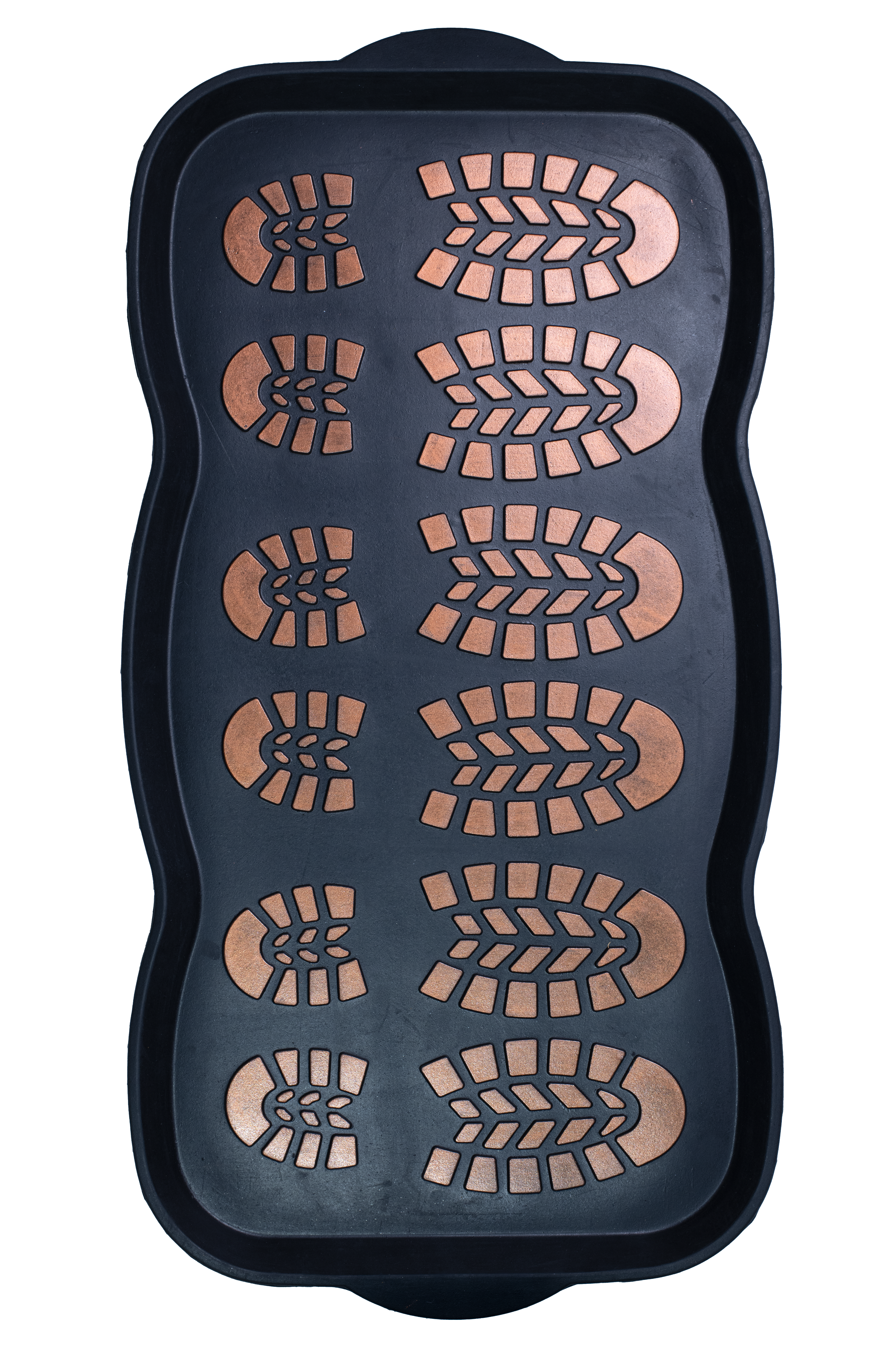 Ociekacz na buty 80 x 40 cm gumowy czarny Inspire - 3