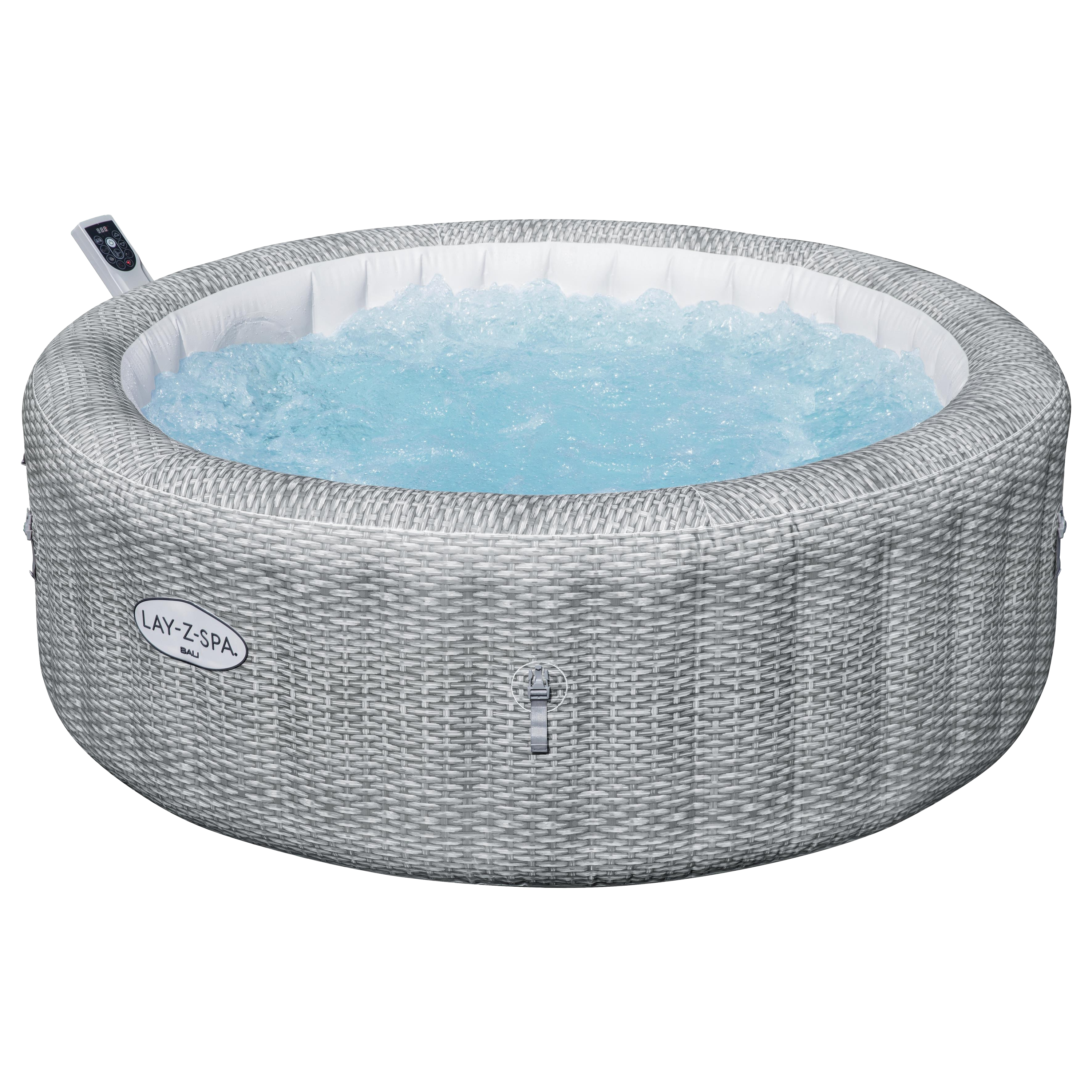 Spa de exterior hinchable bestway de 196x71x196cm