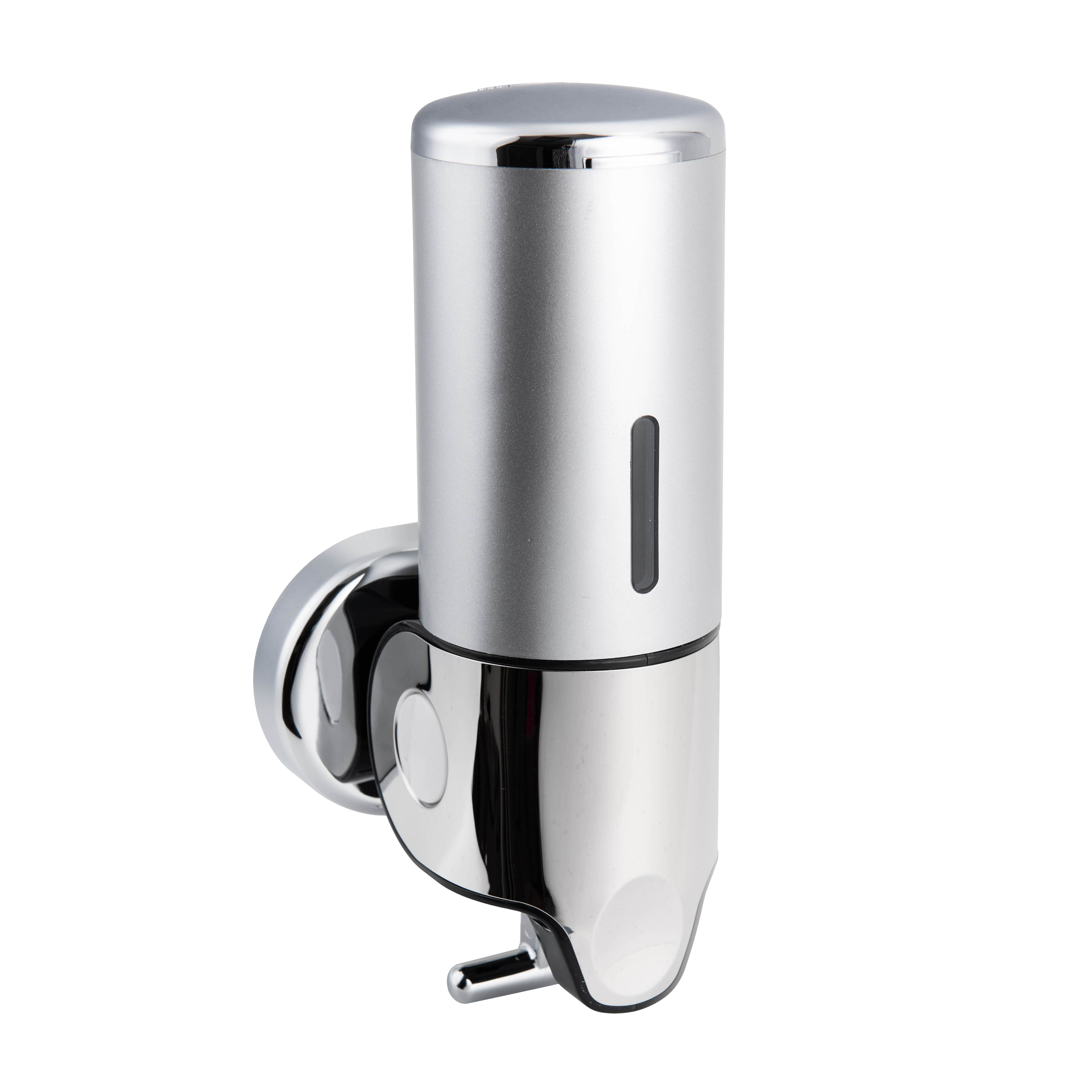 Dozownik mydła w płynie 0.5l Essential chromowany Sensea
