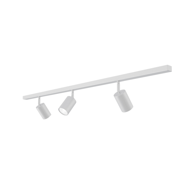 Kit focos carril orientable blanco 3 luces GU10 Dataka INSPIRE