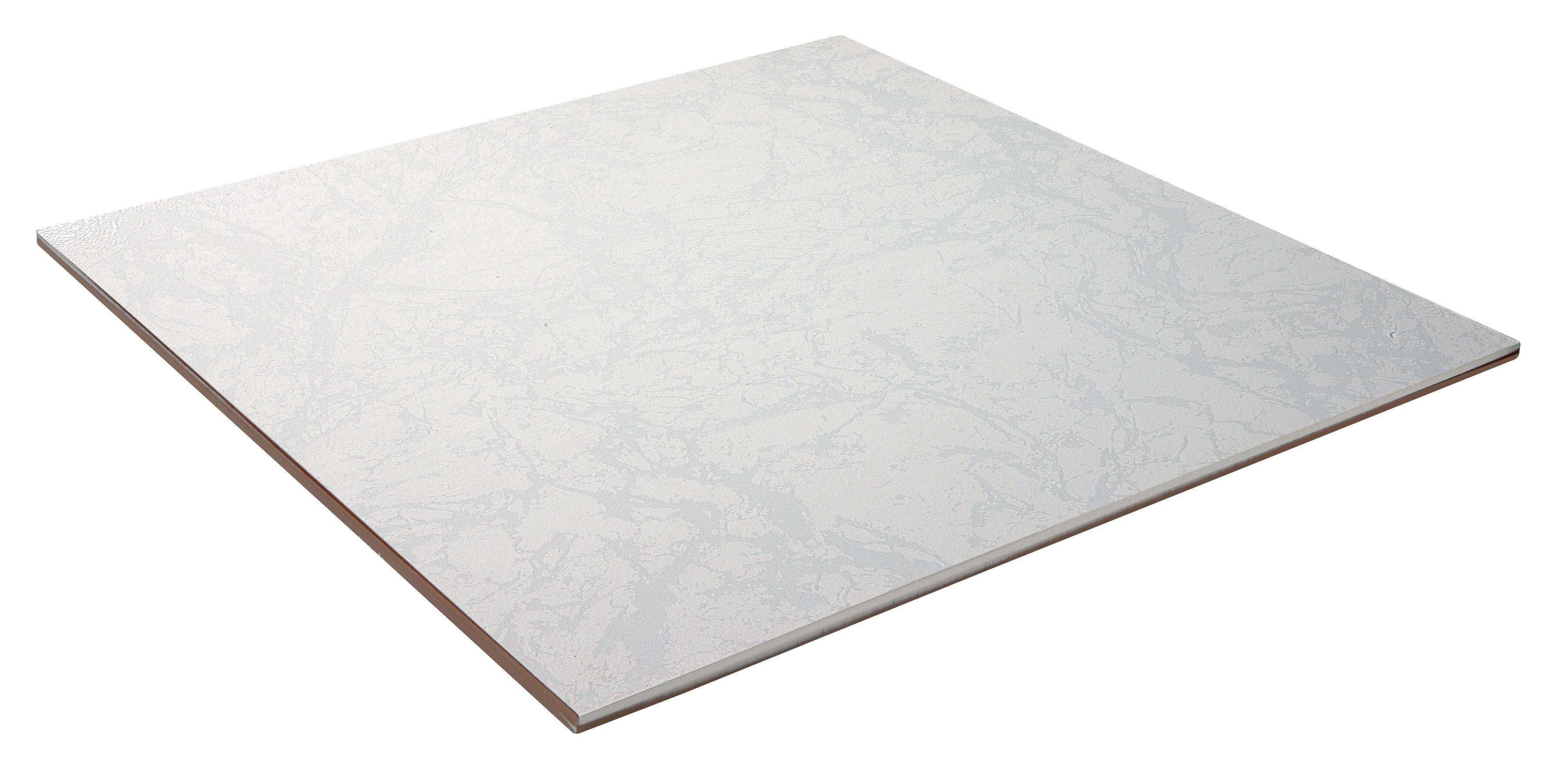 Carrelage sol intérieur effet marbre l.45x L.45 cm - Ubeda Blanc - 2