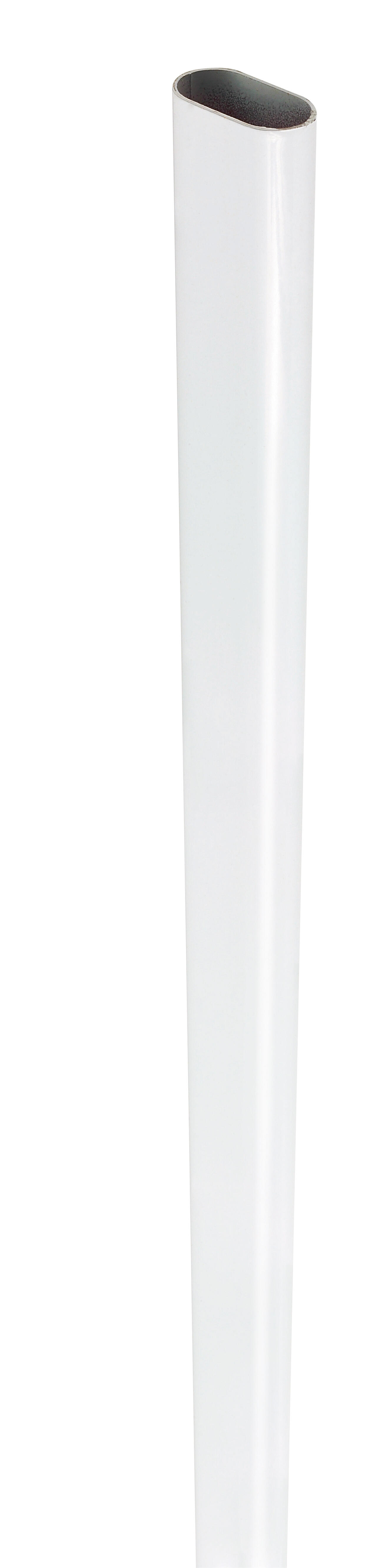 Tube penderie ovale Long.1 m - HETTICH - 2