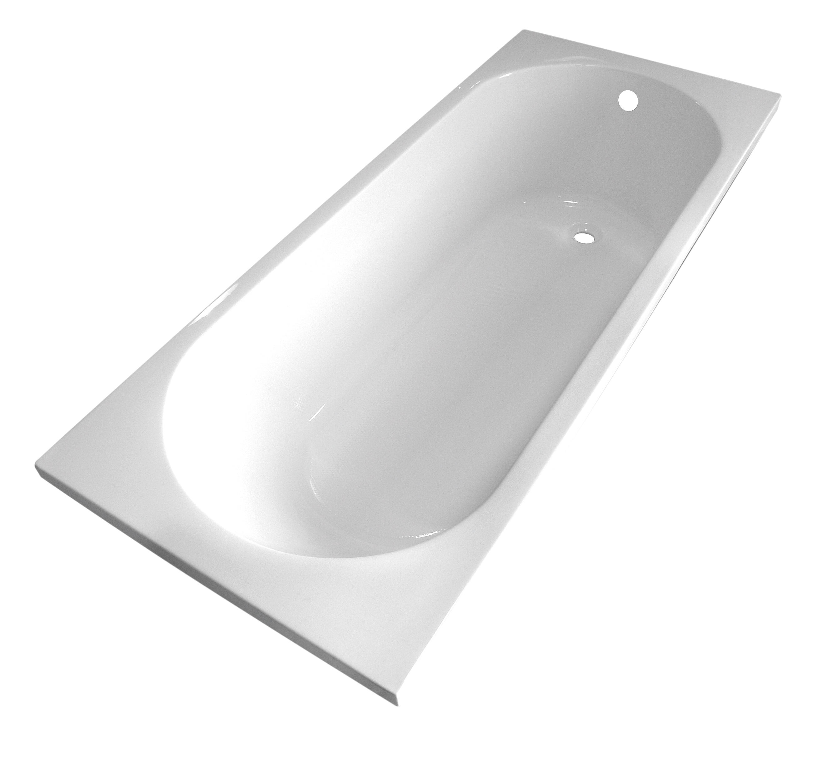 Baignoire rectangulaire blanche L.170 x l.70 cm Easy Bath - BALNEO - 9