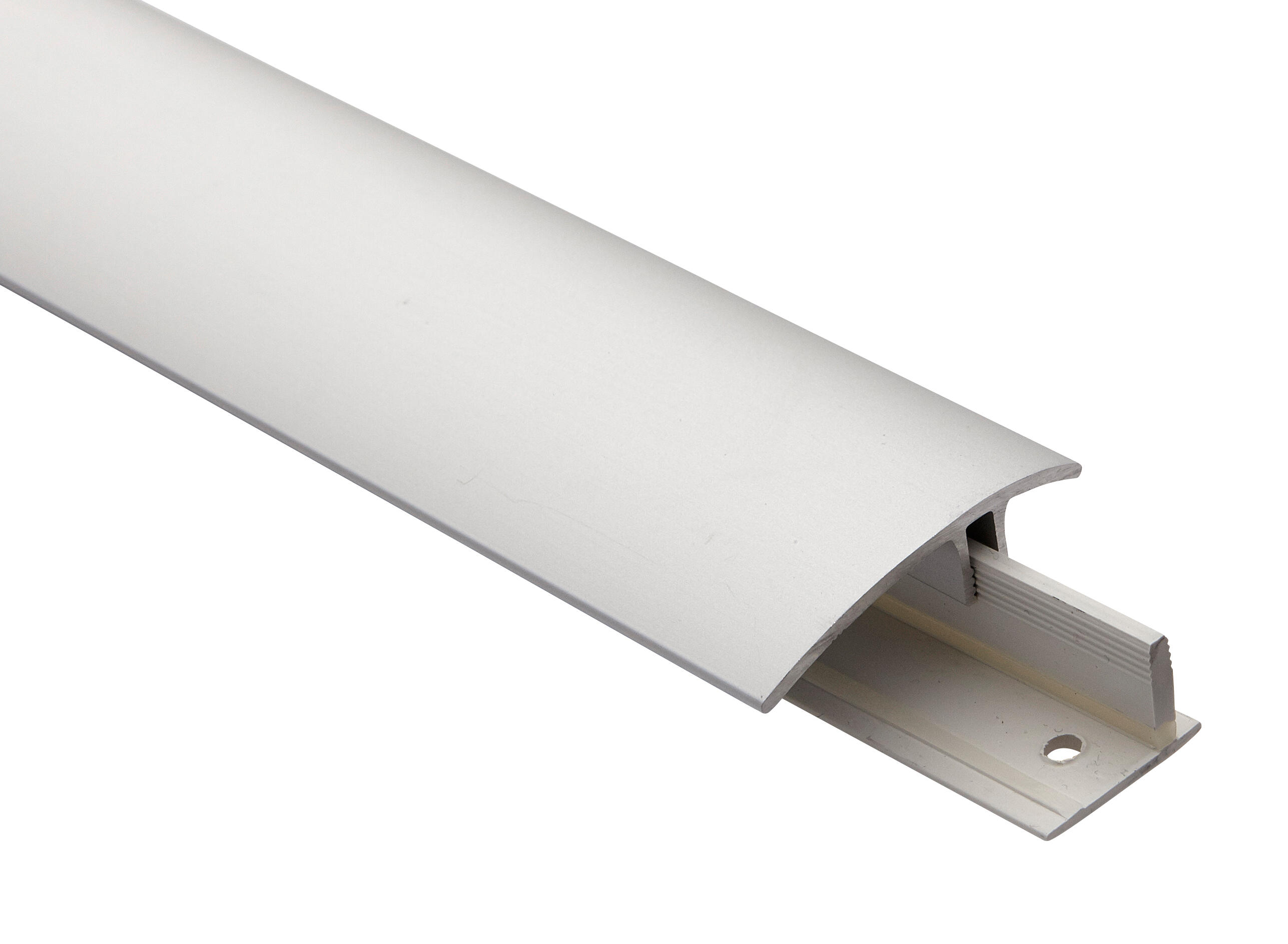 Barre de seuil aluminium à visser L.93 x l.4,10 cm  - 3