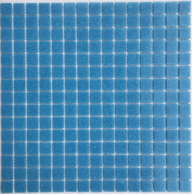 Mosaïque piscine L.32,70 x l.32,70 cm - Pool Bleu (lot de 20)