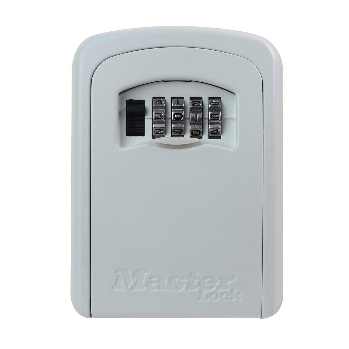 Boîte à clé sécurisée à fixer H.11,8 x l.8,3 x P.3,4 cm - MASTER LOCK 5401EURDCRM  - 6