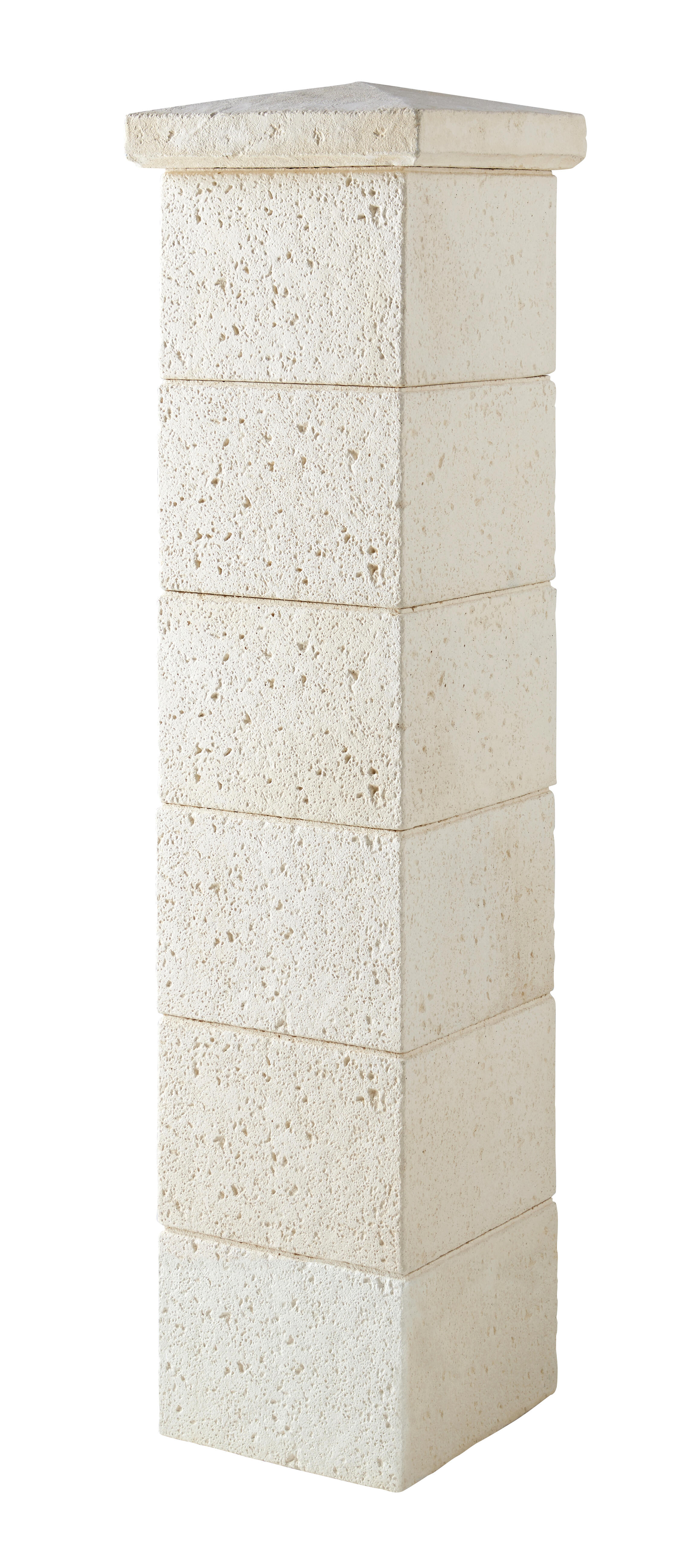 Bloc pilier Chaumont l.35 x P.35 x H.25 cm - WESER - 4