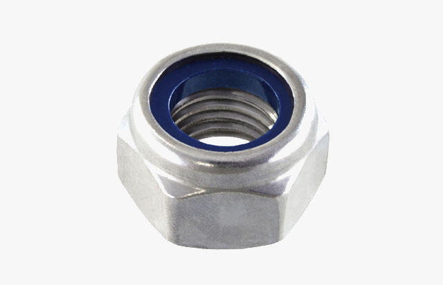 Écrous indessérables DIN985 acier zingué M14 10 pièces - VISWOOD - 2