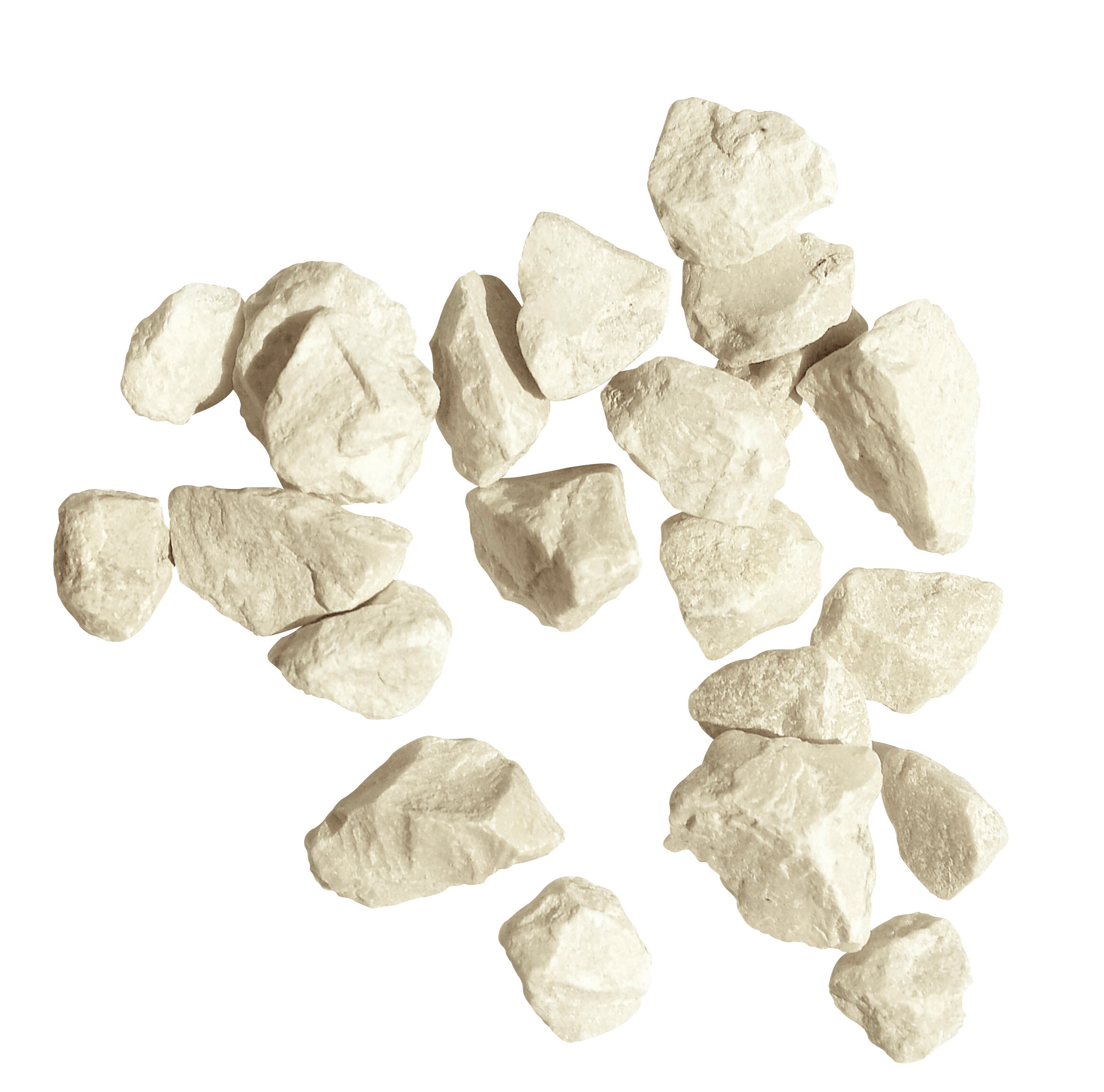 Sac gravier décoratif marbre blanc 6/10 mm, 25 kg - 3