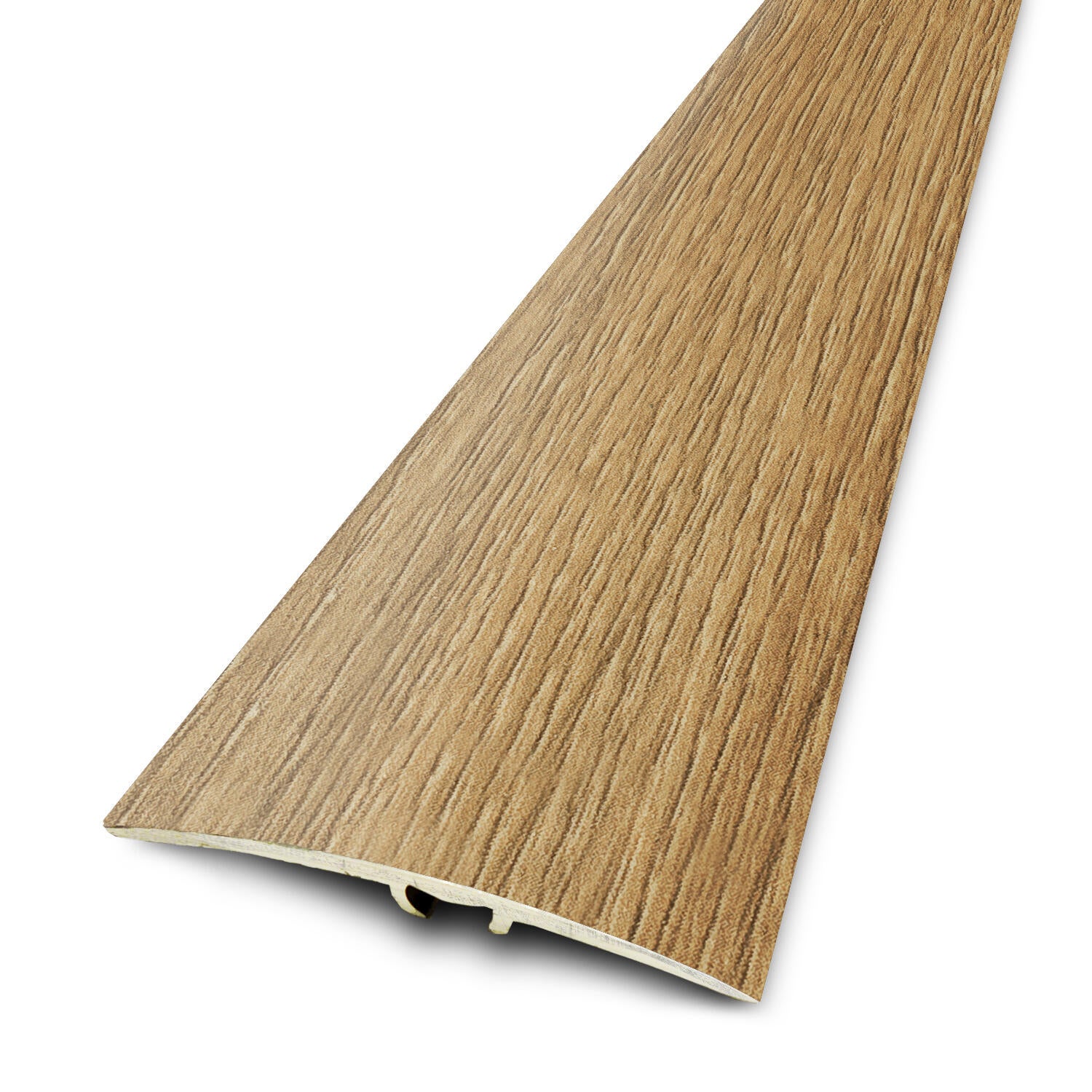 Barre de seuil aluminium chêne à visser L.93 x l.4,10 cm Manoir - 3