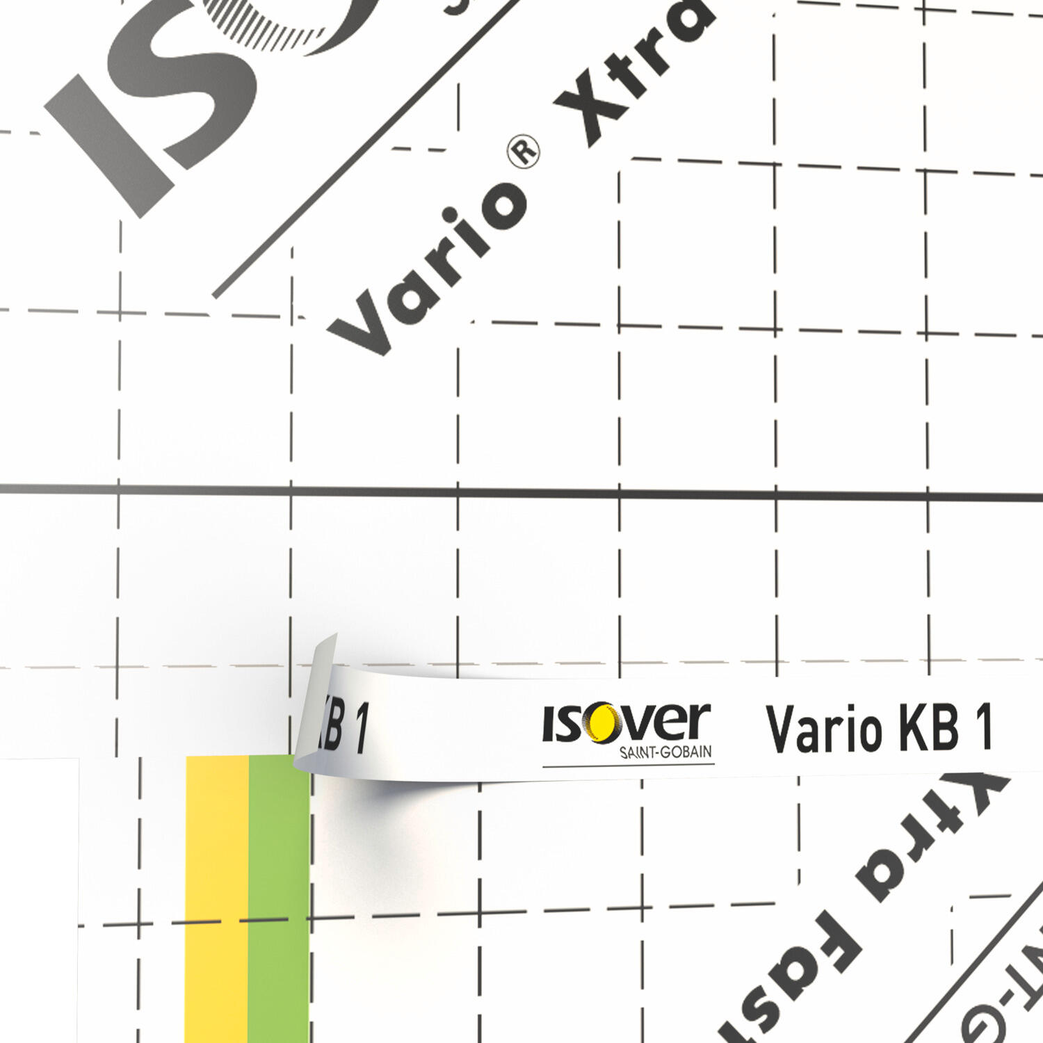 Rouleau adhésif L.40 m x l.60 mm Vario KB1 - ISOVER - 2