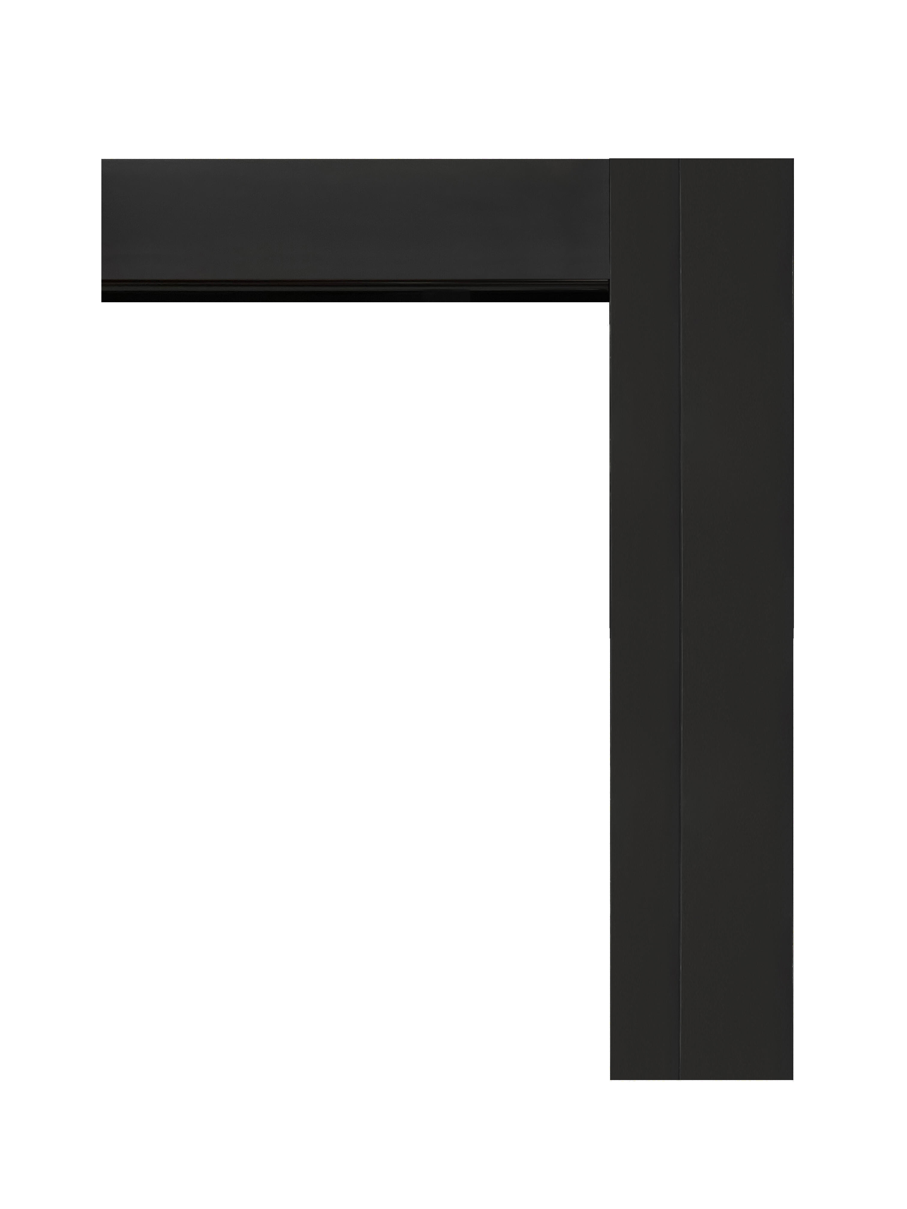 Profilé de compensation noir 4X2CM pour paroi de douche Athènes - 2