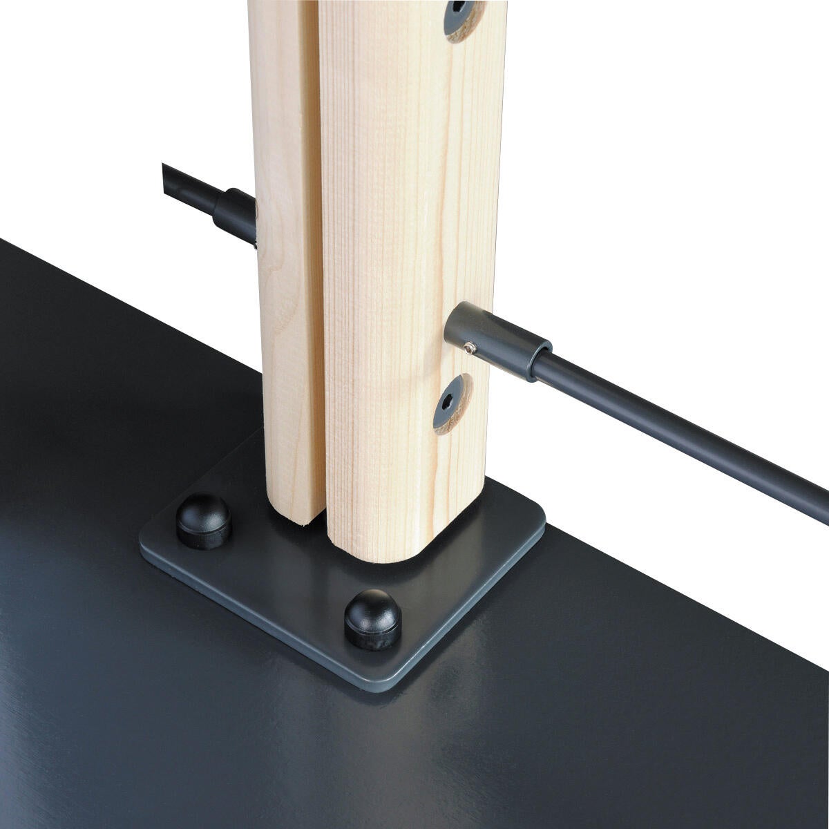 Support fixation sol pour poteau graphi - 4