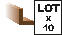 Baguette d’angle arrondie en pin petits nœuds 27,5 x 27,5 mm Long.2,4 m - SOTRINBOIS - 2