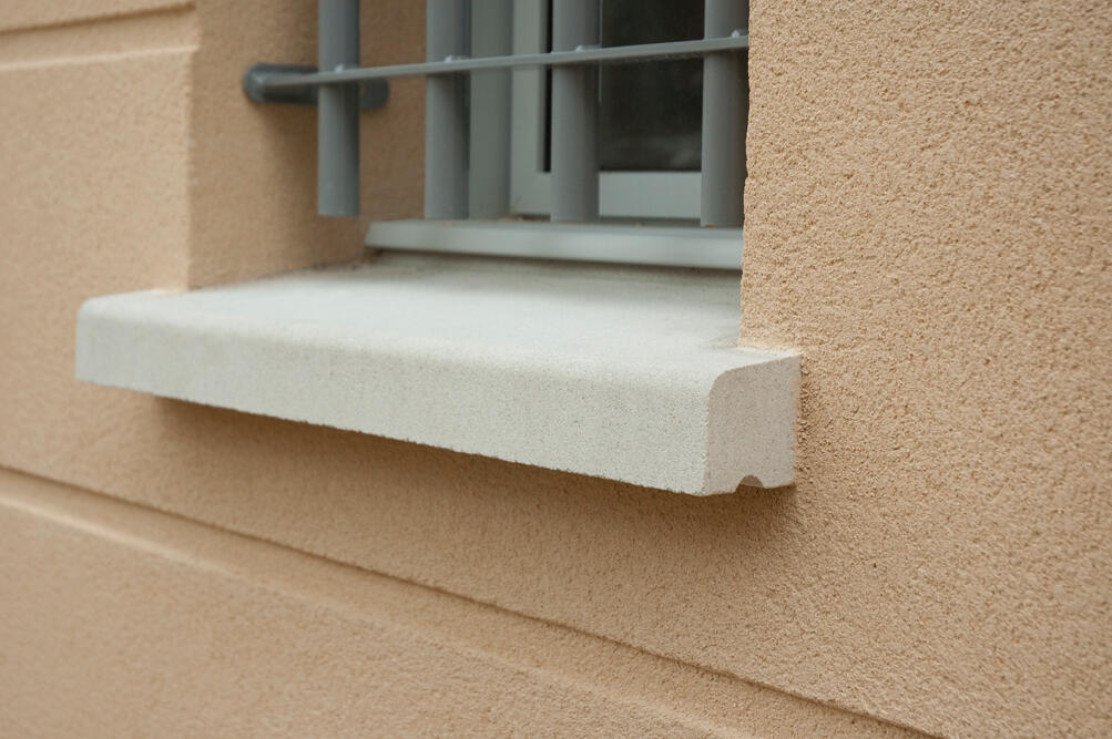 Appui de fenêtre blanc l.35 x L.90 cm - WESER - 3