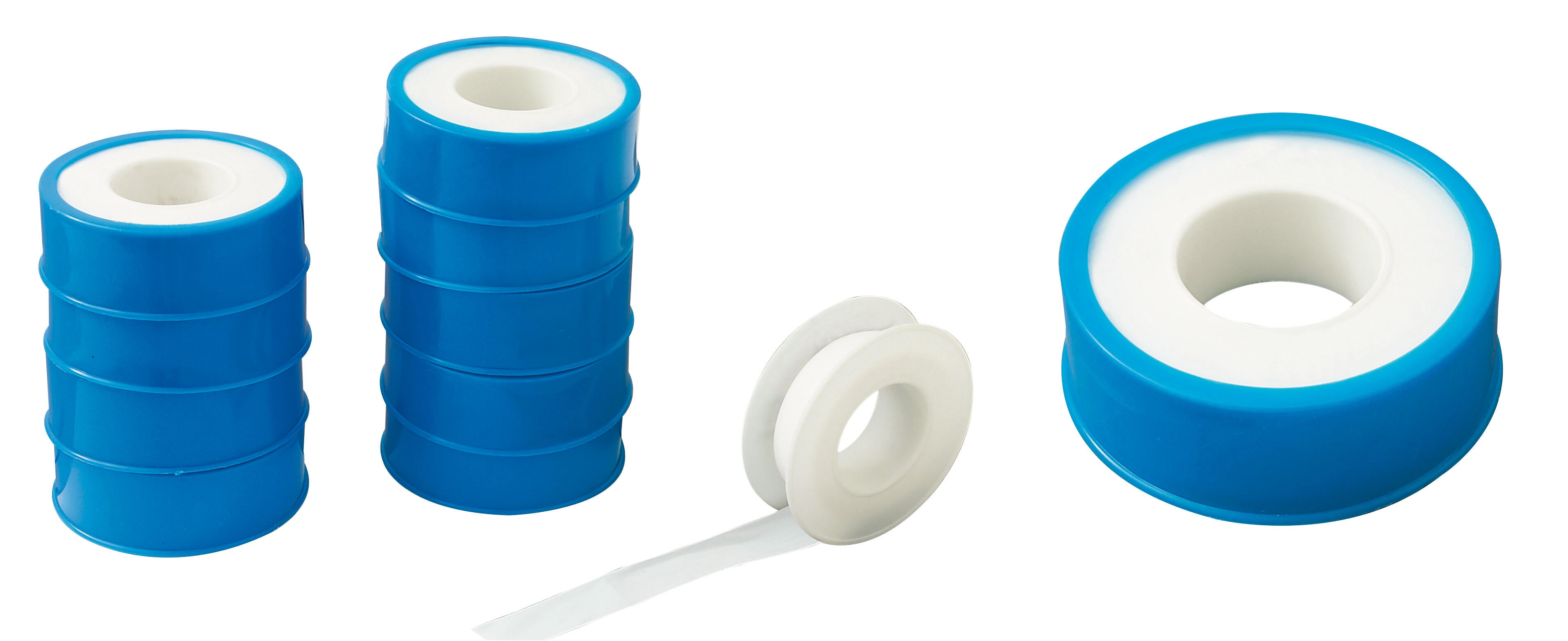 Lot de 10 rouleaux de téflon Larg.12 mm Long.12 m  - 2