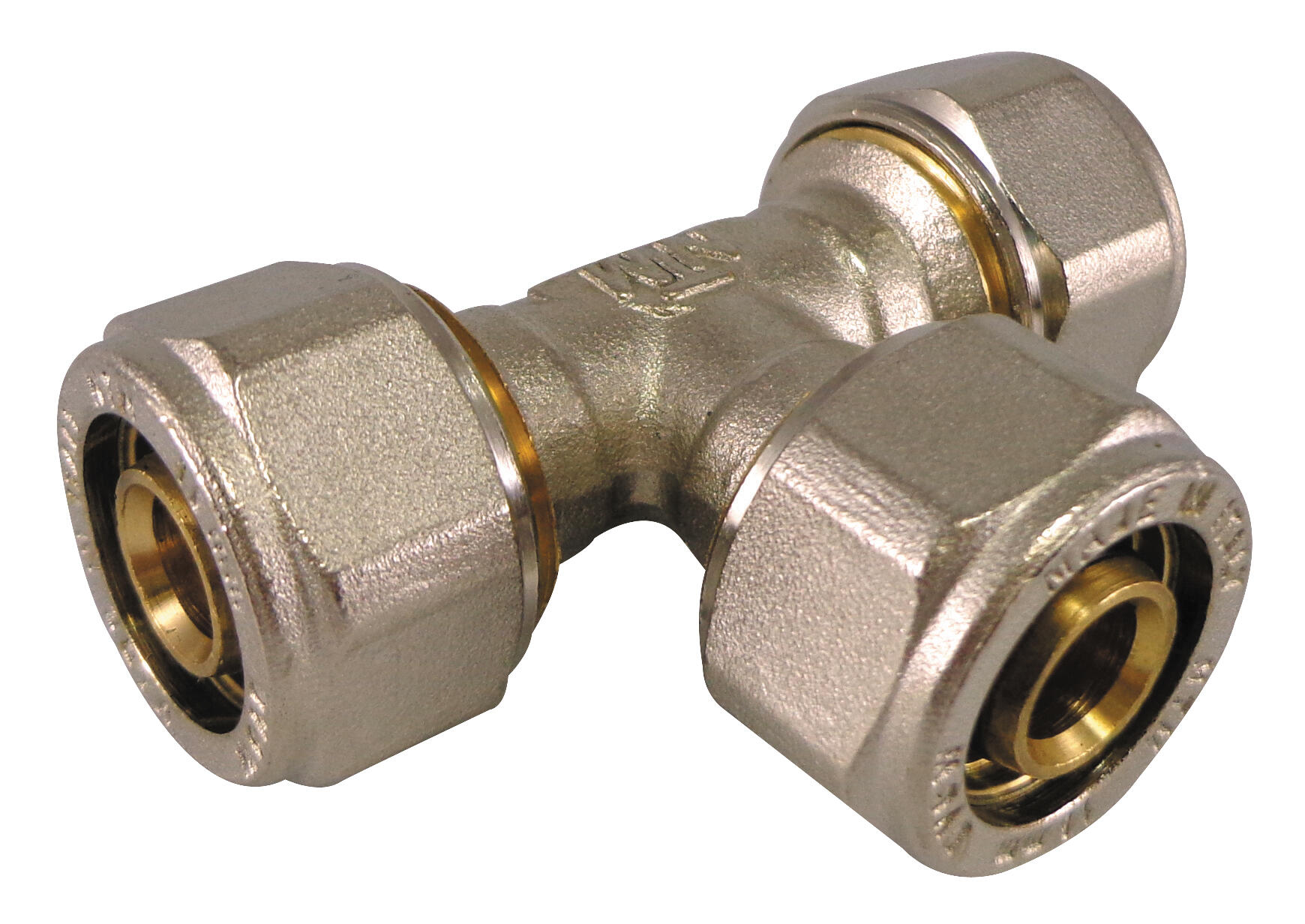 Raccord té multicouche à compression Diam.26 mm - 2
