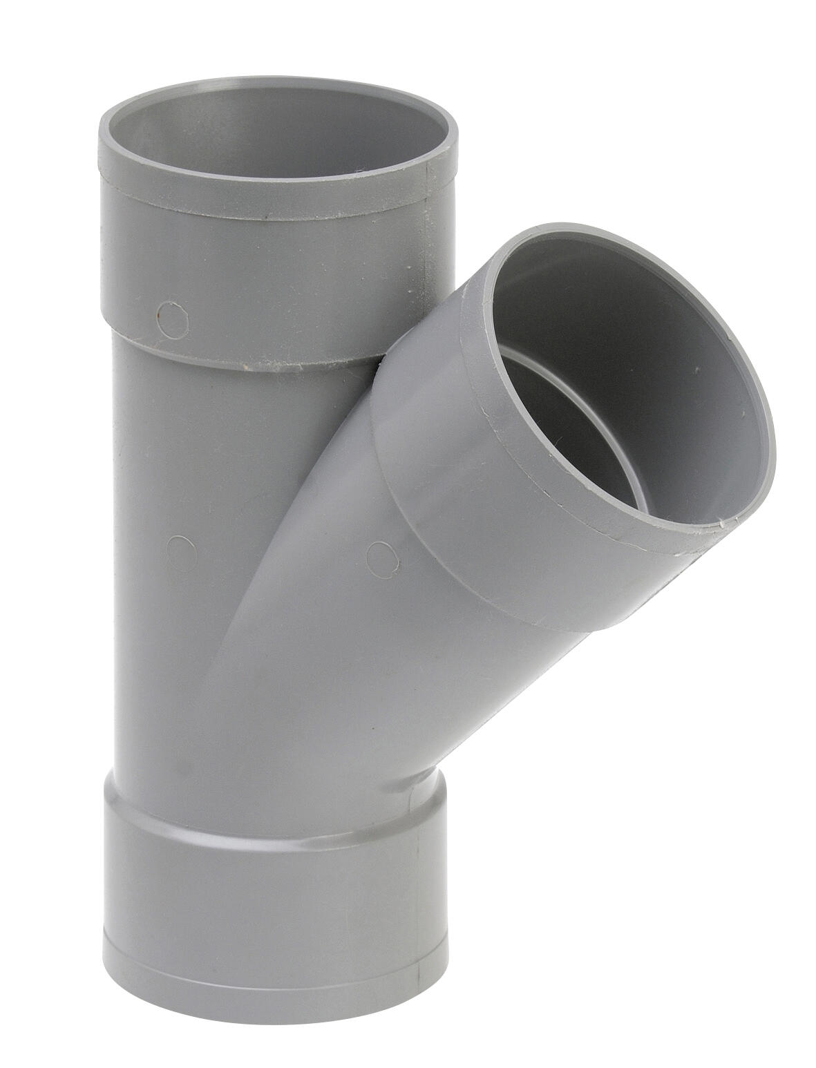 Culotte de branchement 45° en PVC Femelle / Femelle à coller Diam.100 mm - 2