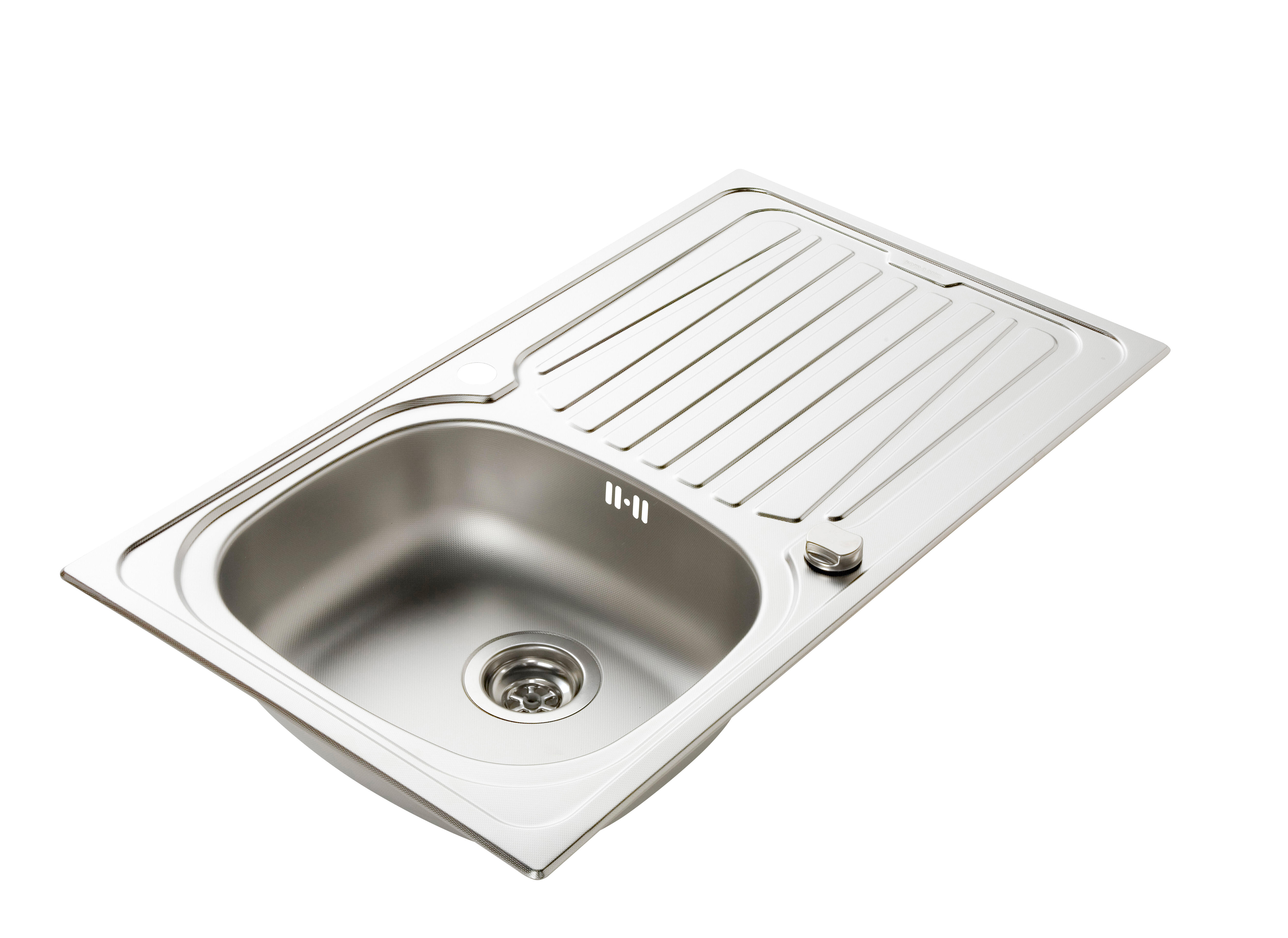 Evier à encastrer anti-rayures 1 cuve en inox - 