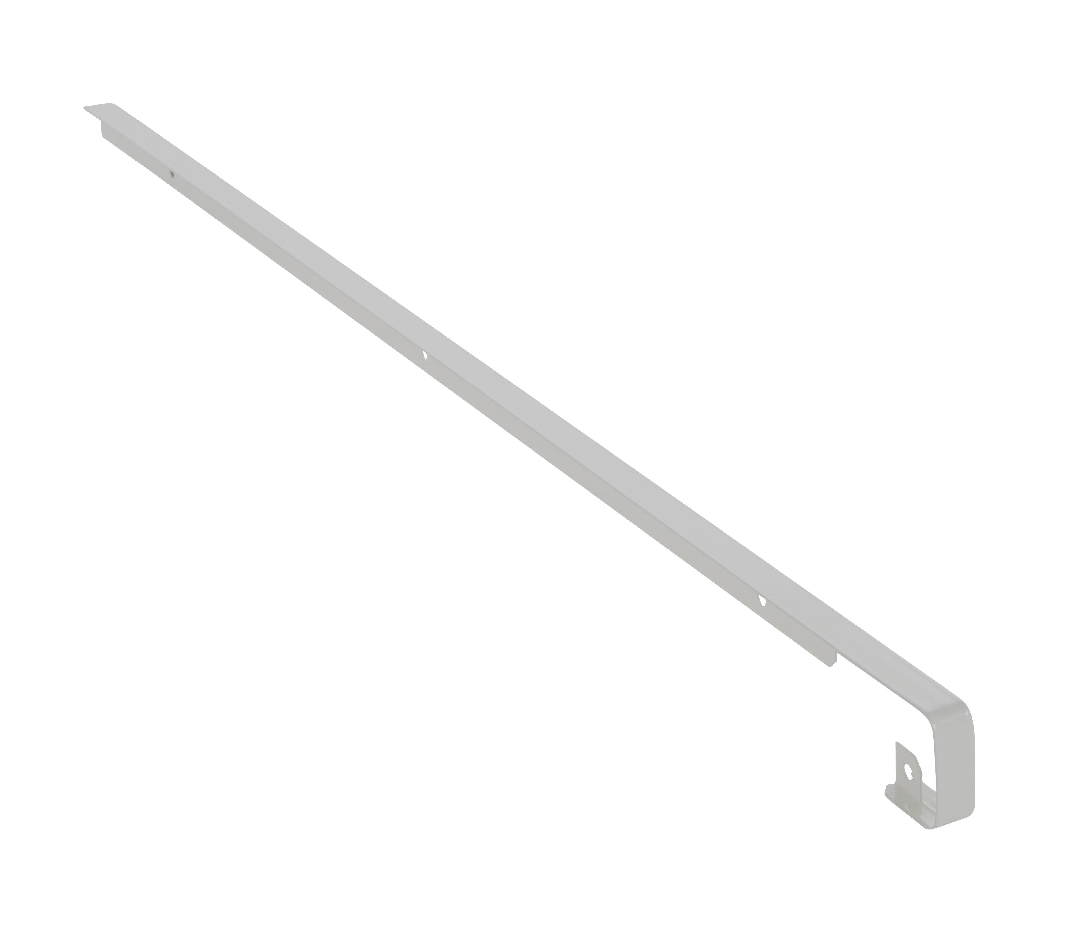Profil de jonction droite 2 quarts de rond rayon 6-8 mm 38x670 mm Blanc - 2