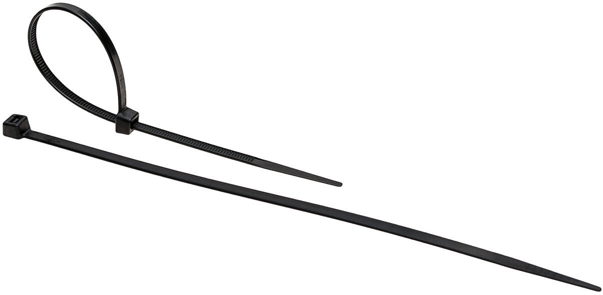 100 COLLIERS CÂBLAGE 4.8X200MM NOIR - 2