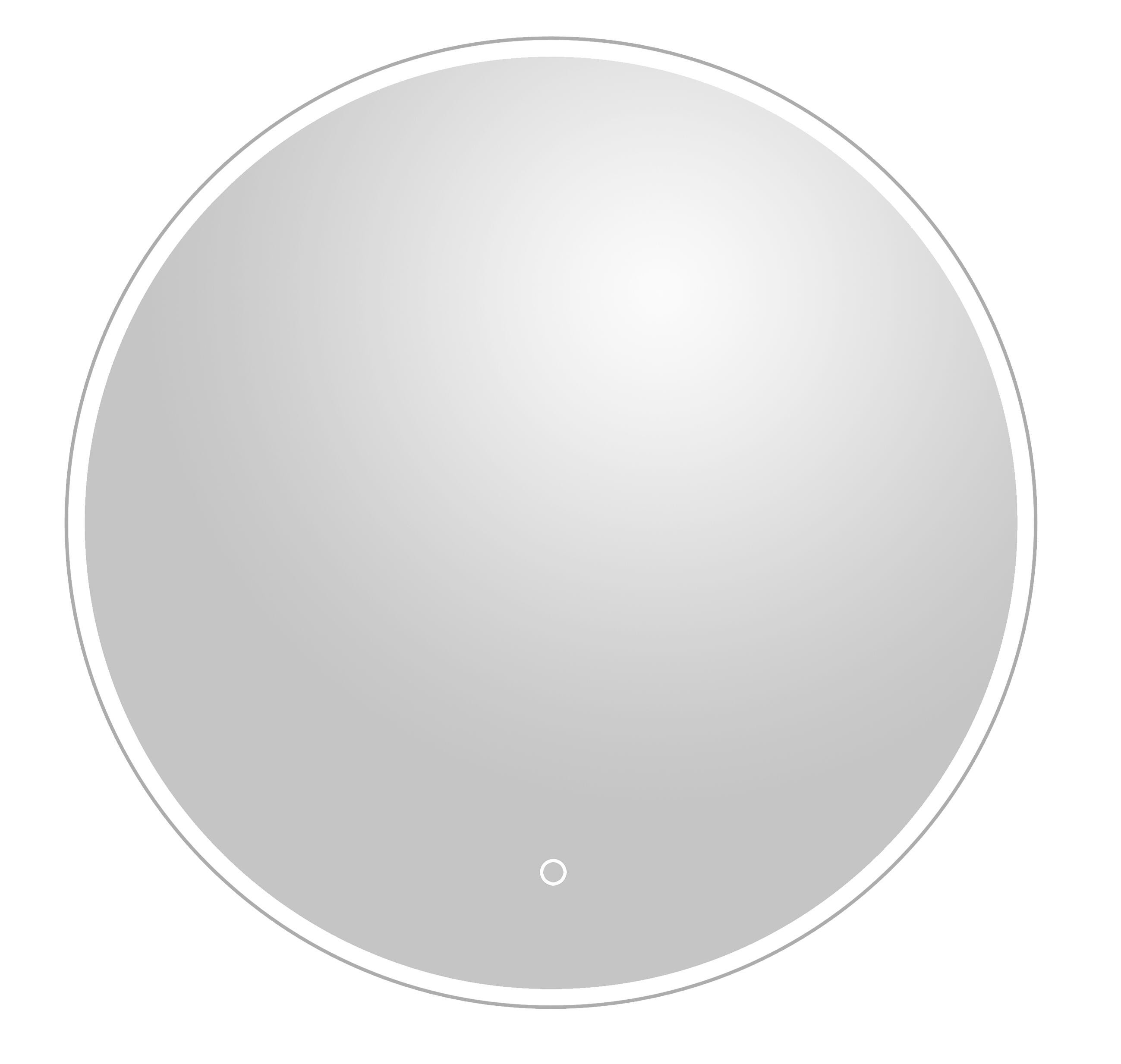 Miroir lumineux avec éclairage LED intégré Diam.75 cm Renzo - 2