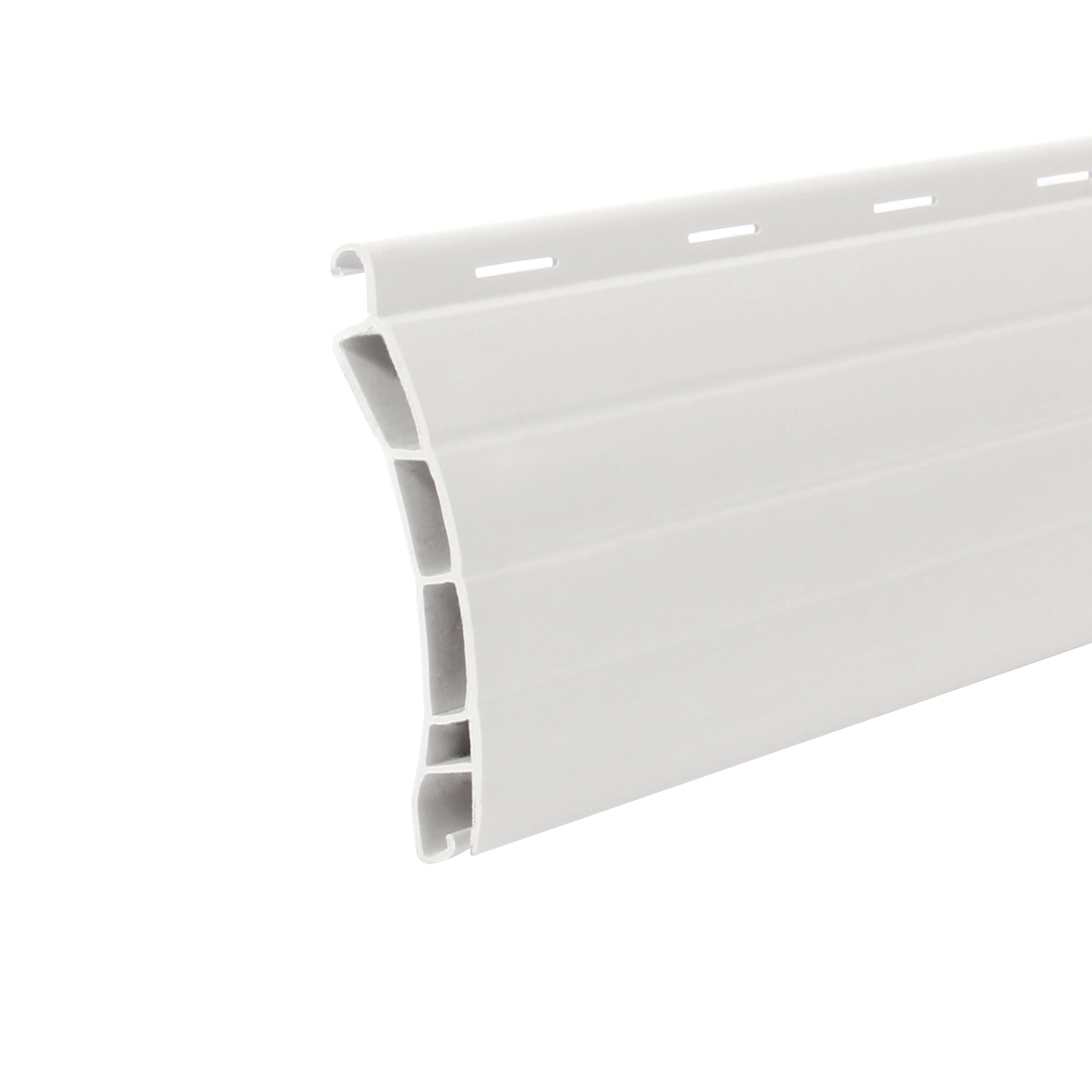 4 lames PVC blanches H.55xL.2500 mm - 3
