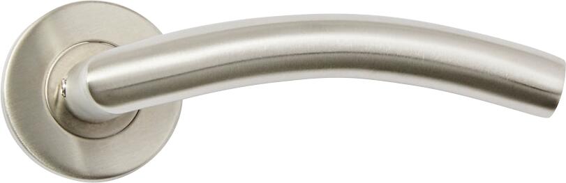 Poignées de porte sur rosace gris LC4 x2 - VACHETTE - 2
