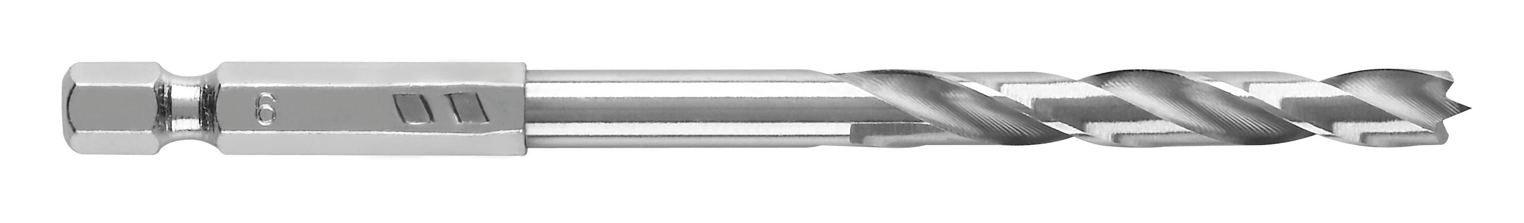 Mèche à bois Diam.6 mm L.106 mm - BOSCH - 2