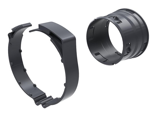 Raccord + Collier EasyClip D80