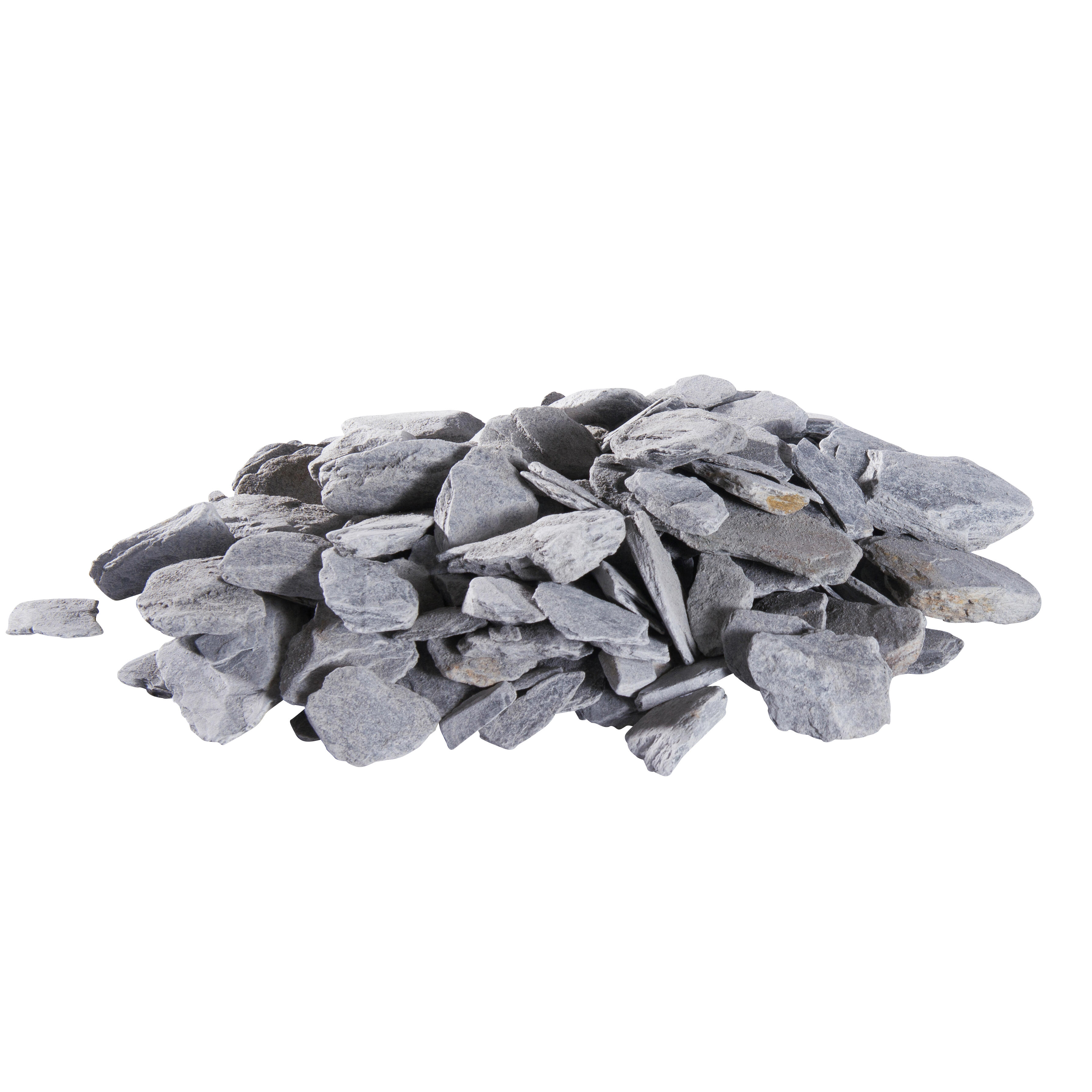 Sac pétale d'ardoise décoratif 30/60 mm, 25 kg Bricoman