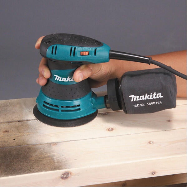 Ponceuse excentrique orbitale filaire 300 W Diam.125 mm - MAKITA - BO5031J - 5