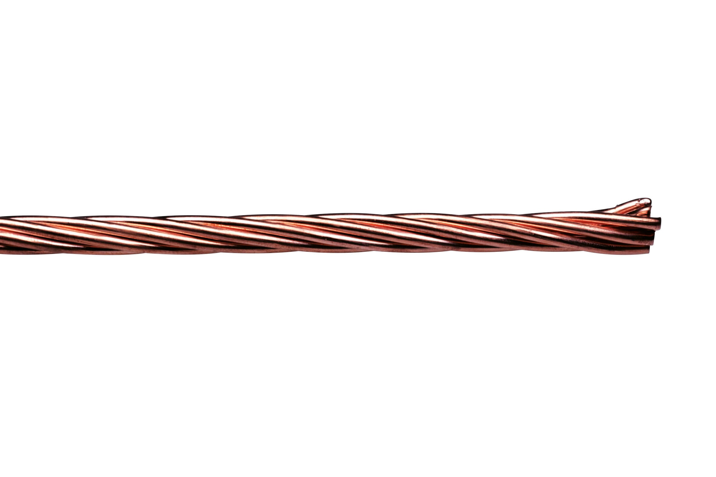 Câble de terre en cuivre nu  25 mm² 25 m - 2