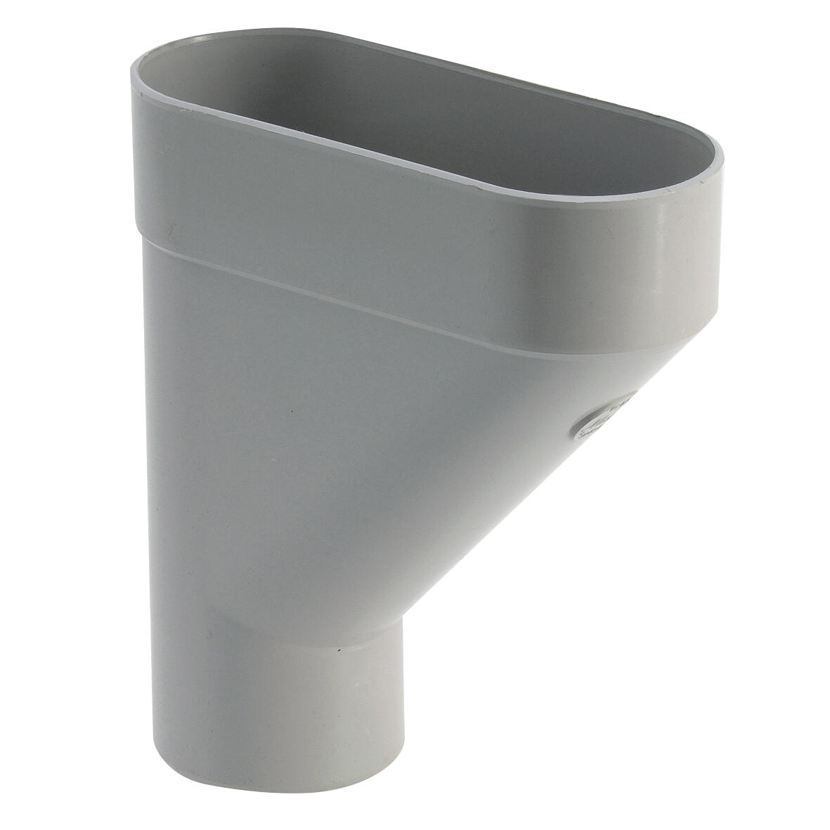 Jambonneau PVC gris Diam.80 mm - GIRPI - 2