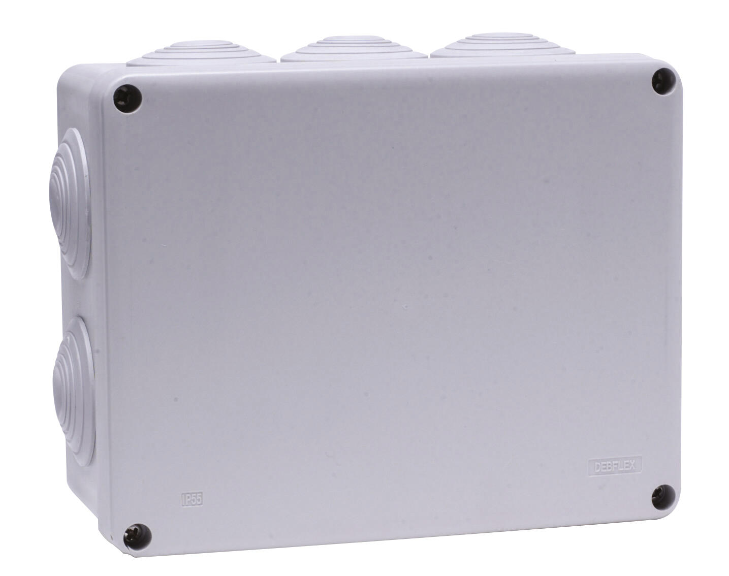 Boîte de dérivation étanche en saillie IP55 Dim.170  x 170 x 80 mm - DEBFLEX - 2
