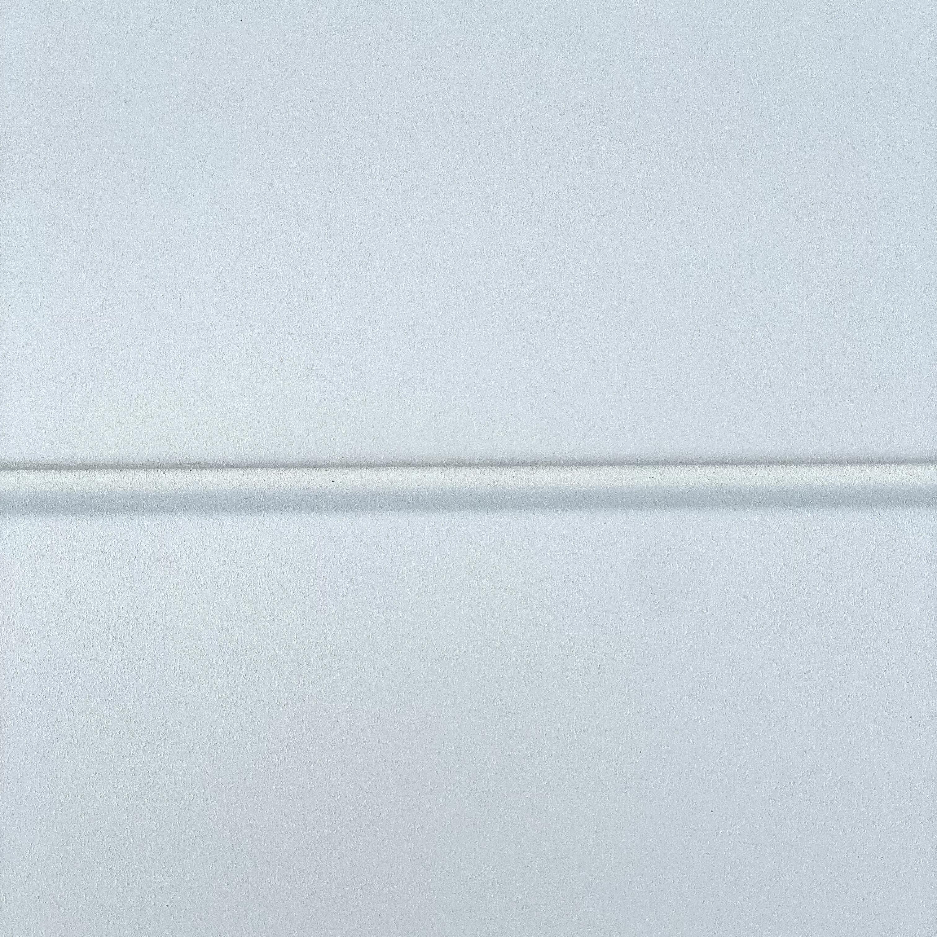 Porte de garage sectionnelle prémontée Motorisée sans rainure H.200 x l.240 Blanc  - 9