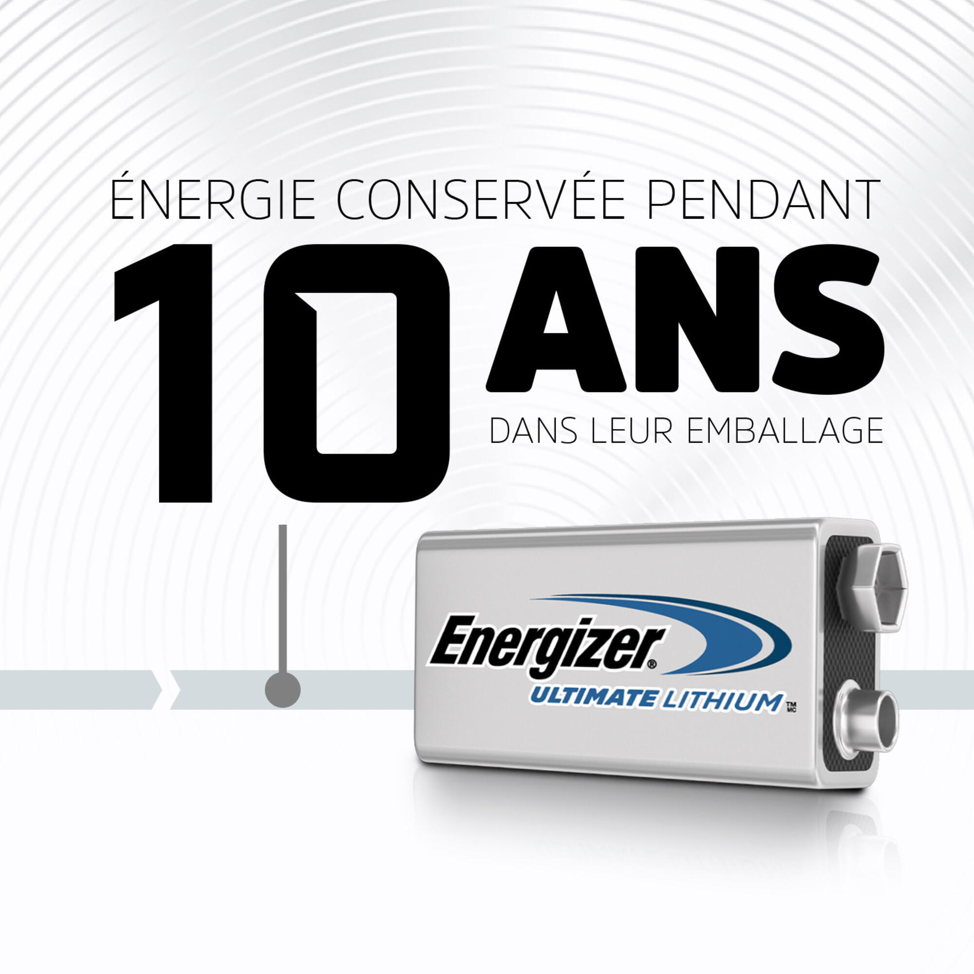 Pile lithium 9v energizer - 3